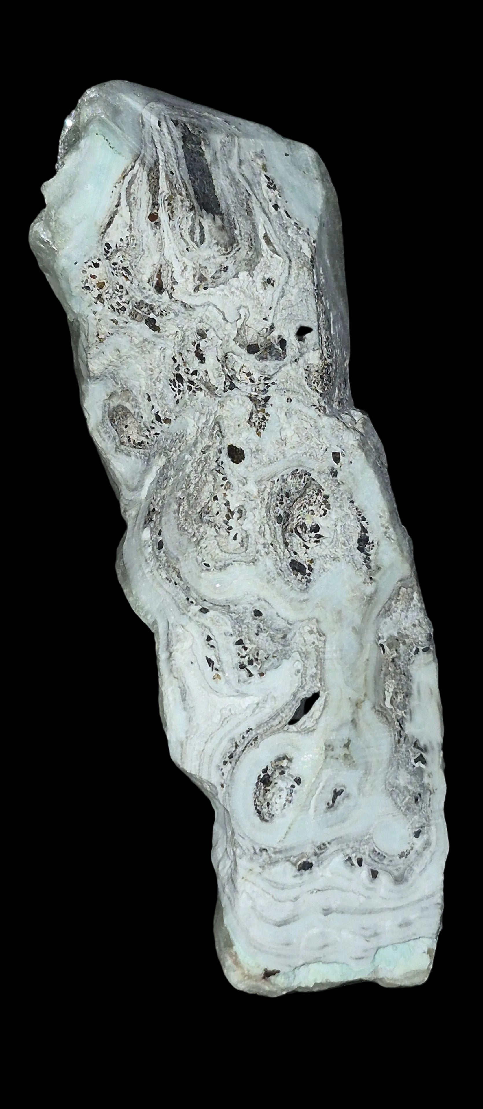 Green Aragonite – Druzy Cave Waves ⭐