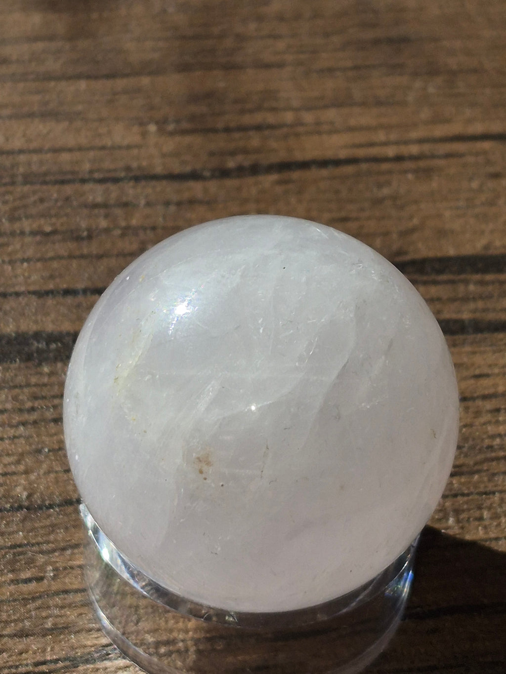 🌹 Rose Quartz Sphere [33mm]