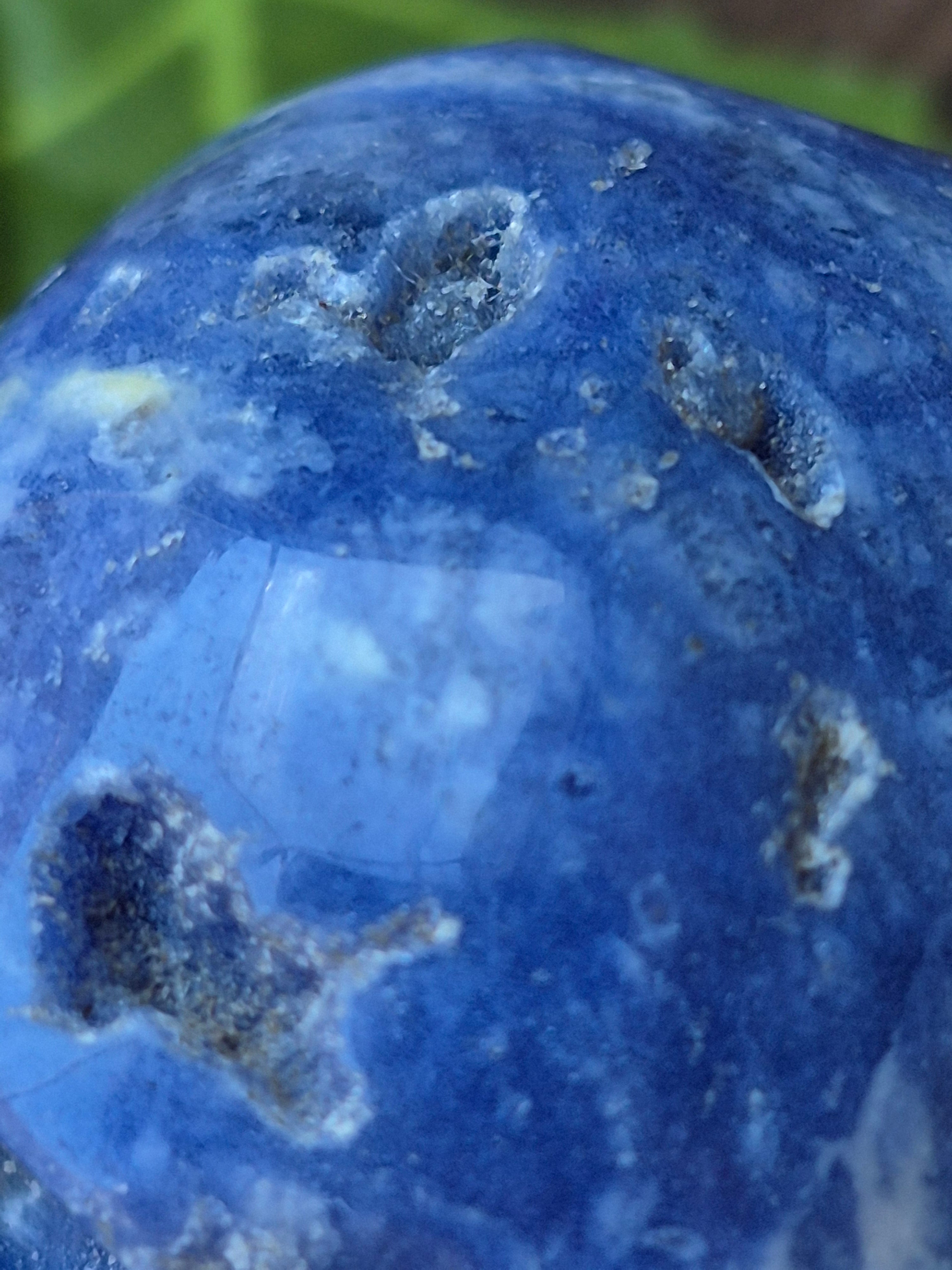 Sodalite Deep Intuition Skull 💀💙