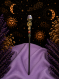 Solstice Bloom Wand🪄☀️💜