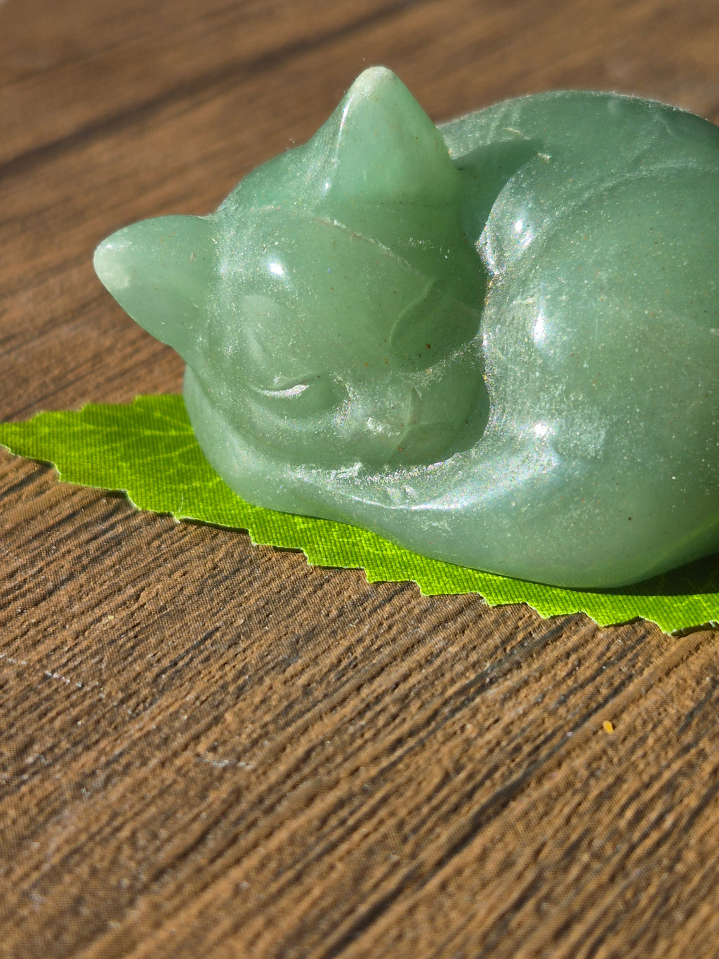 Green Aventurine Fairy Cat 🧚‍♀️🐈✨