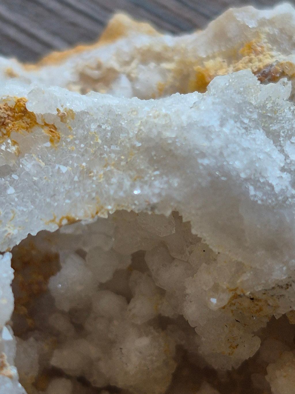 🤍White Quartz Geode-Whole✨Specimen No.007