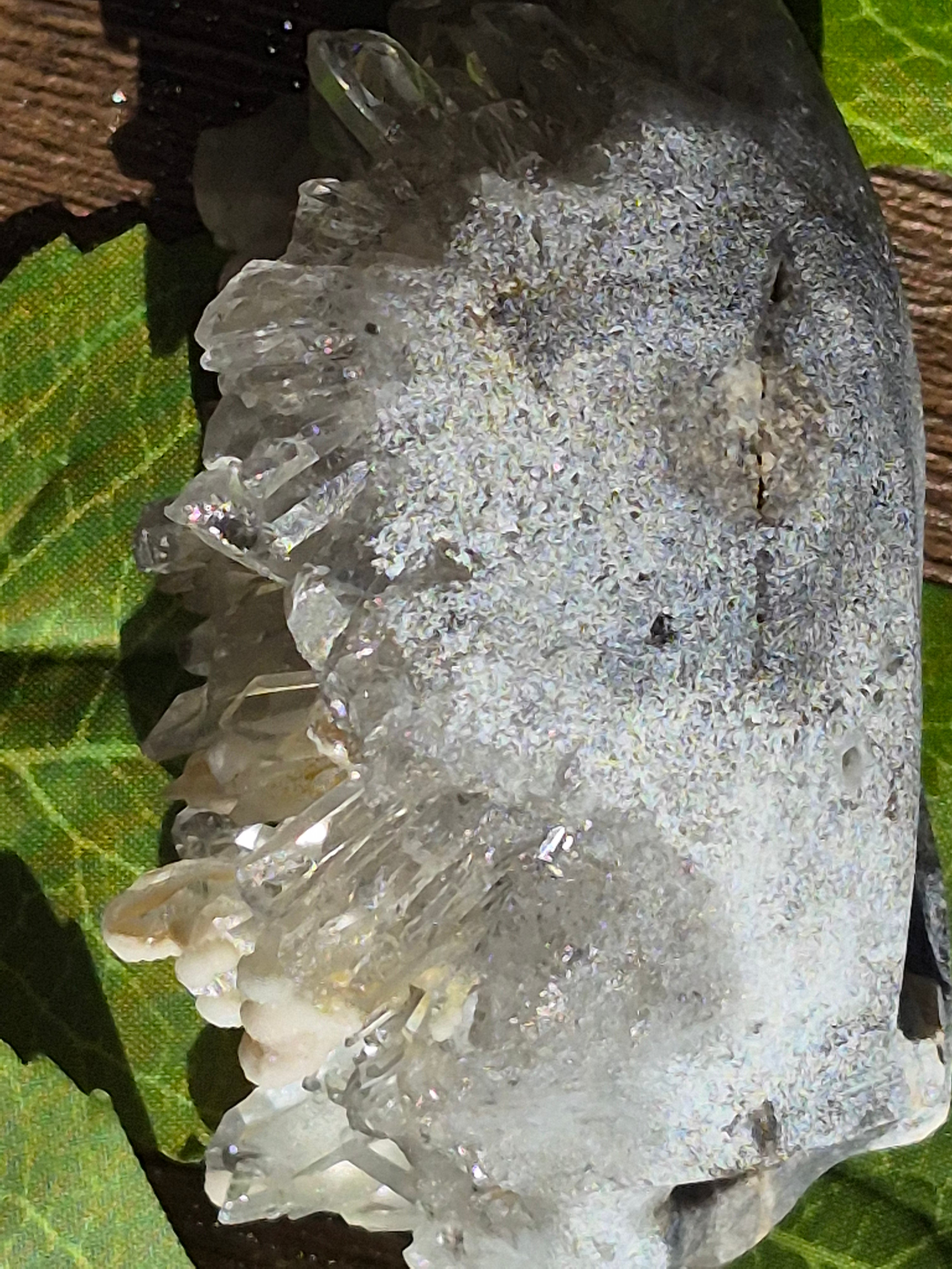 🤍 Frozen Quartz Cluster Skull ⭐