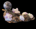 🧚‍♀️✨ Amethyst Fairy Garden Sphere Holder ✨🧚‍♀️