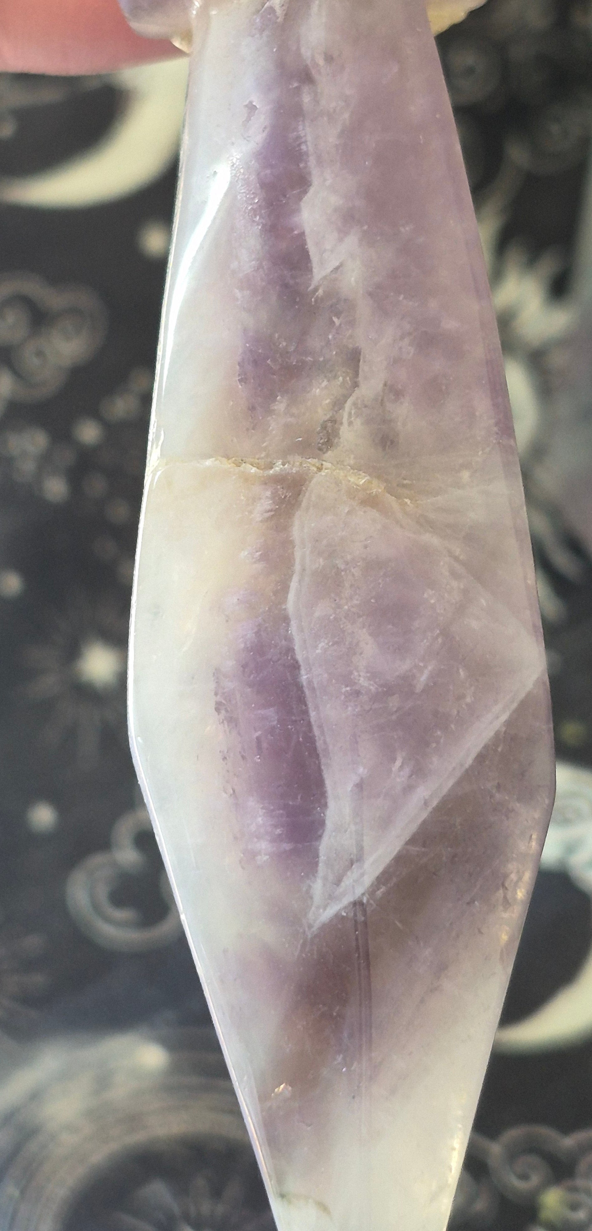 🗡️ Divine Power Amethyst Crystal Dagger 🔮 ✨