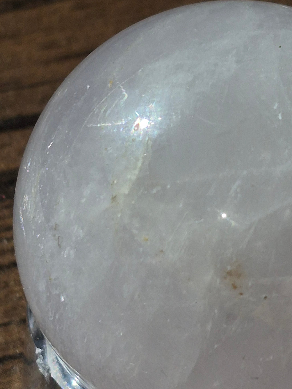 🌹 Rose Quartz Sphere [33mm]