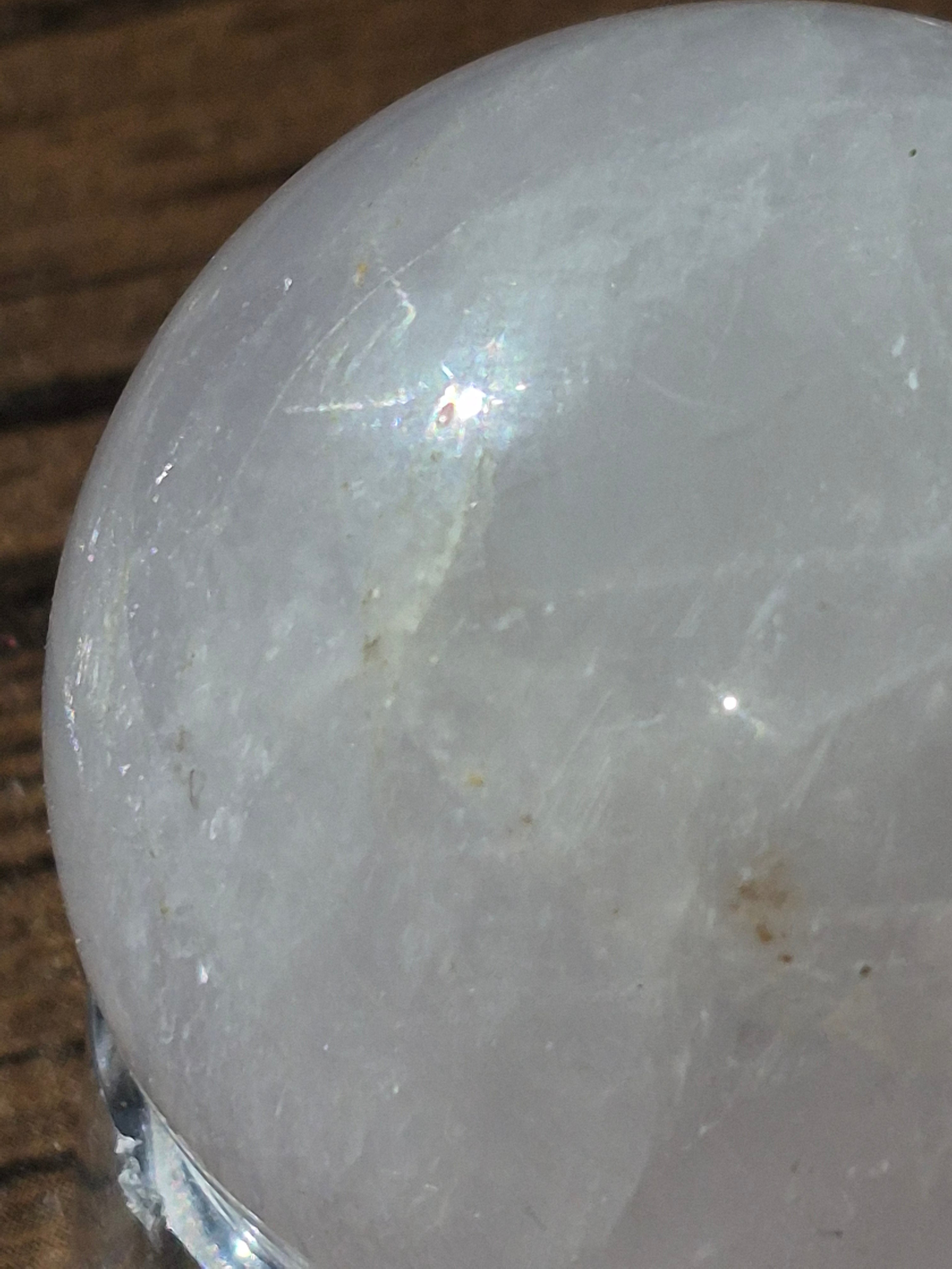 🌹 Rose Quartz Sphere [33mm]
