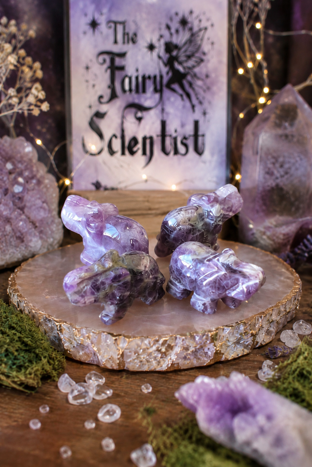 Amethyst Dreamkeeper Elephants ✨🐘💜