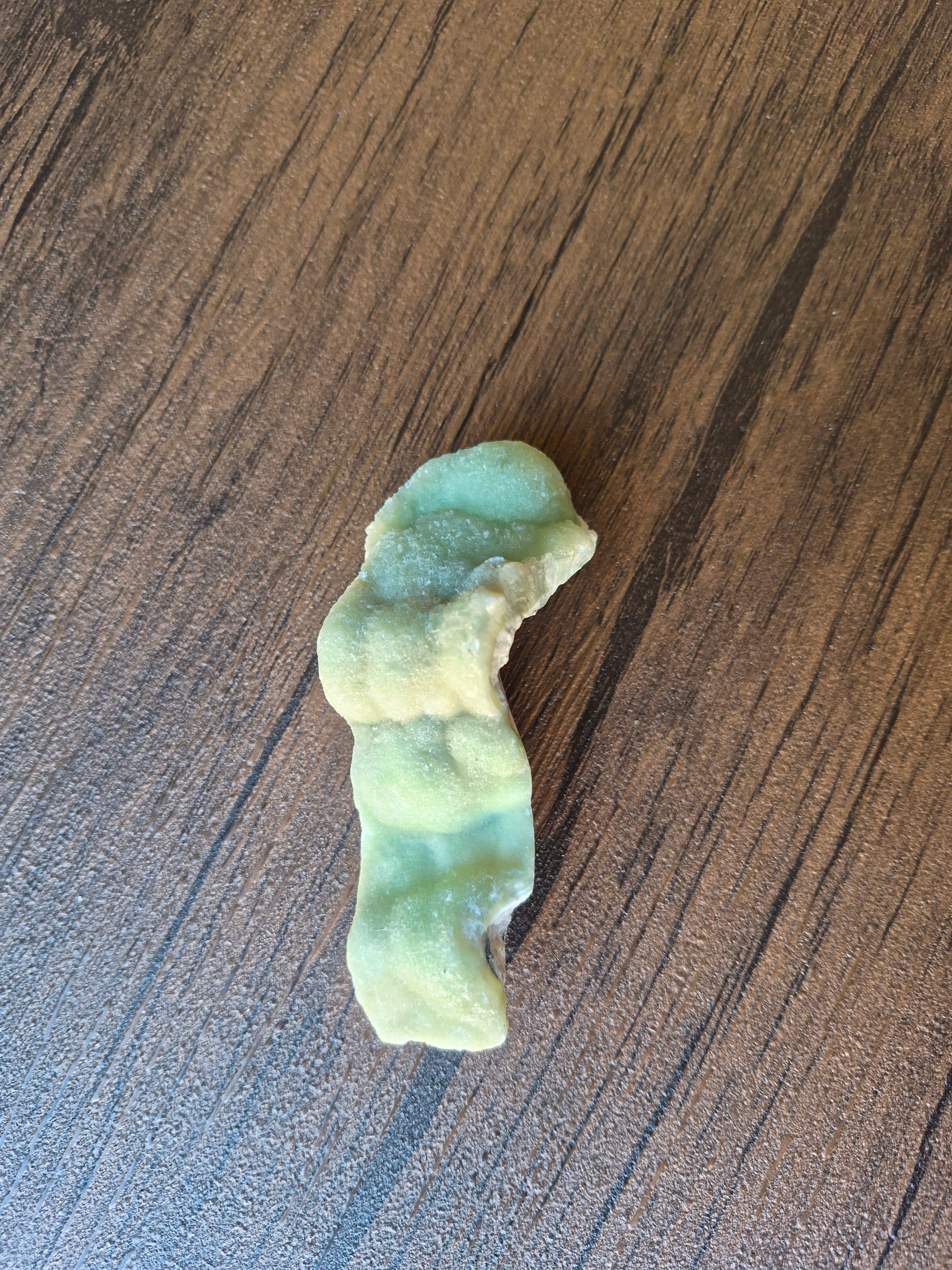 Green Aragonite – Druzy Cave Waves ⭐