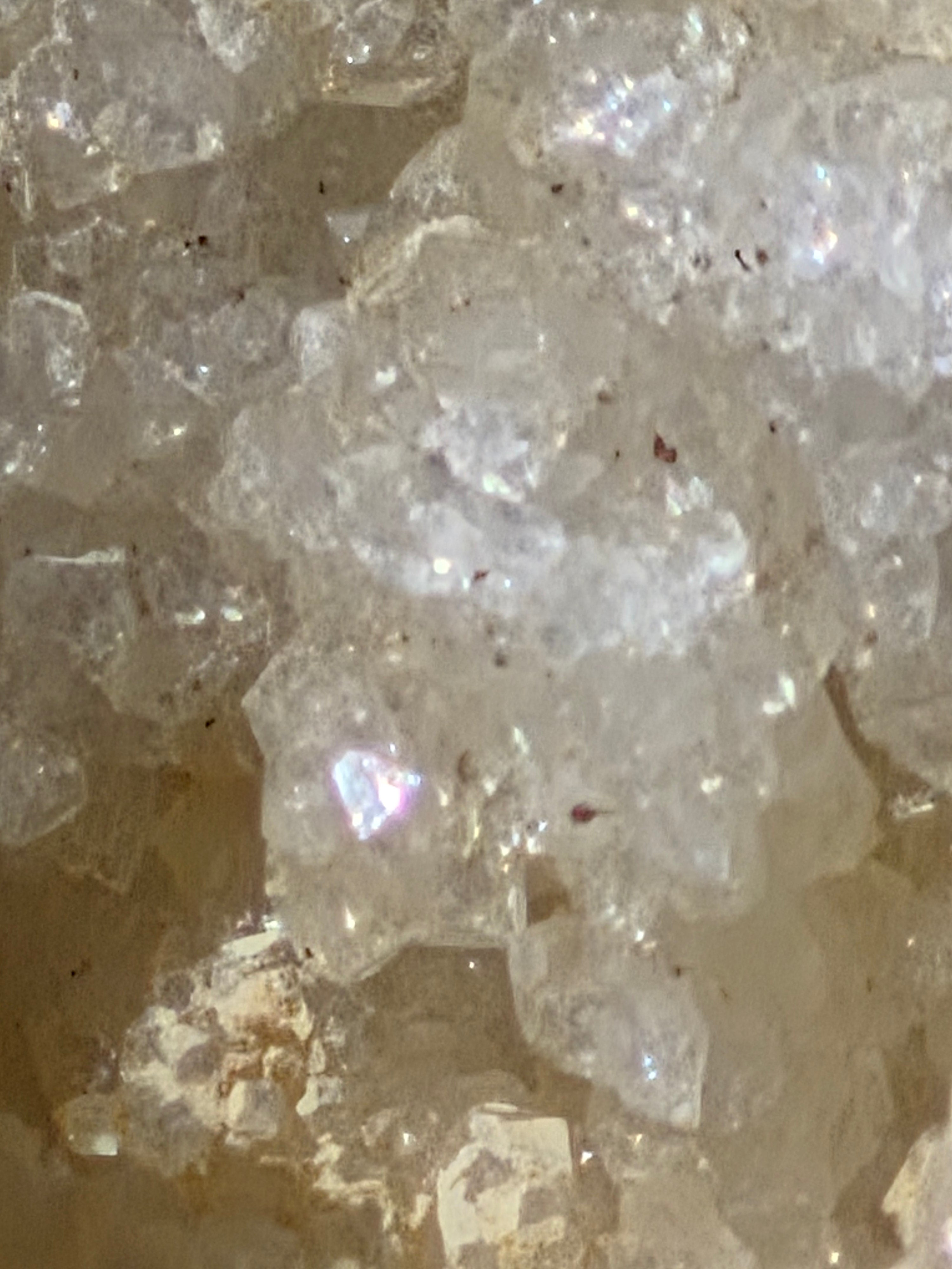 🤍White Quartz Geode- Half ✨Specimen No. 003