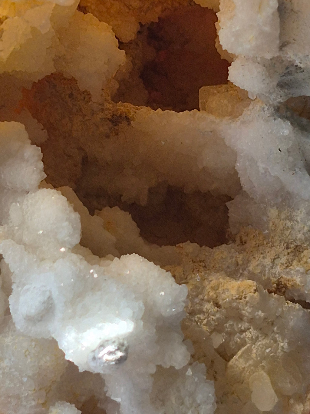 🤍White Quartz Geode- Whole ✨Specimen No. 005