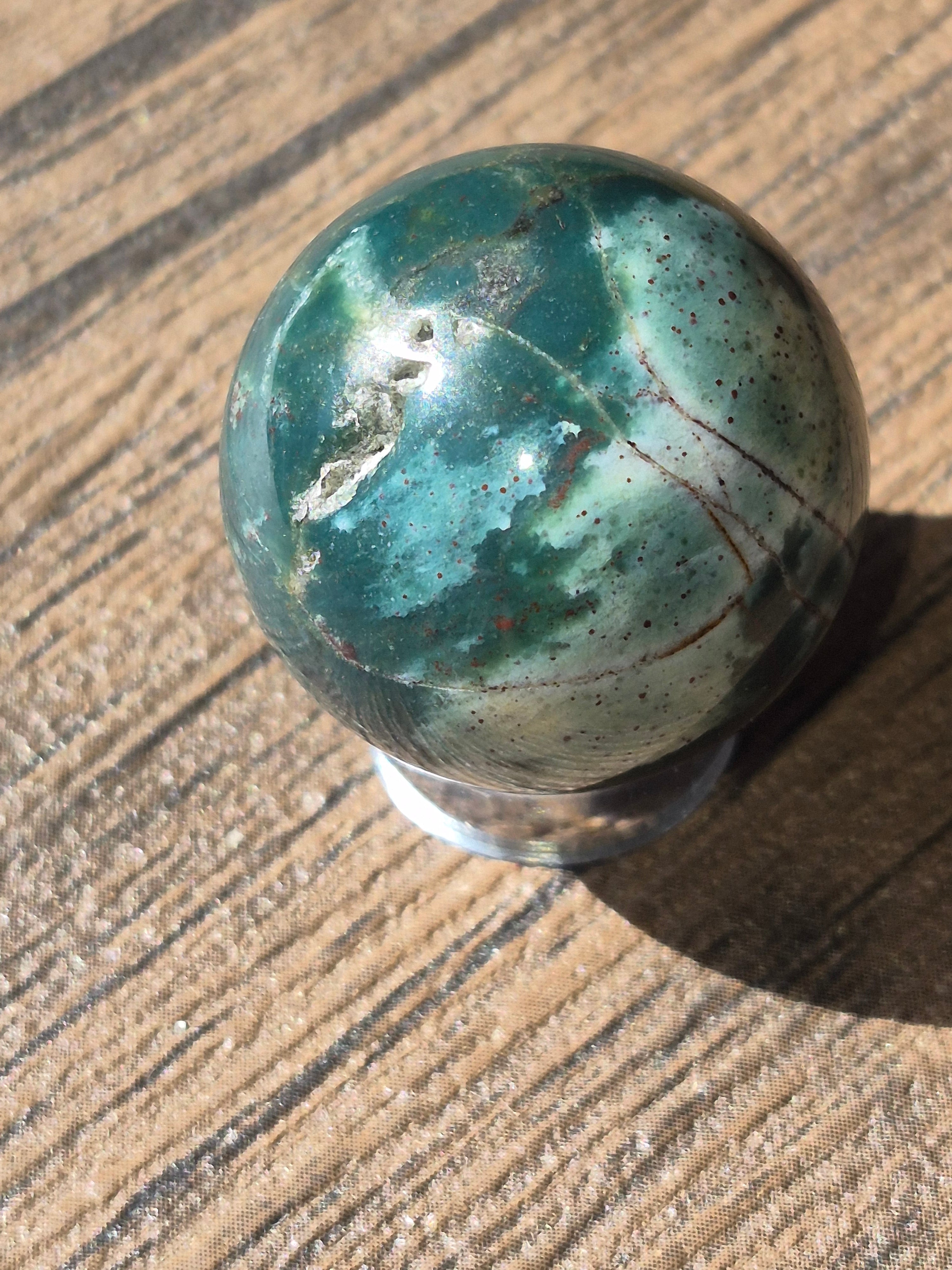 🌊✨️Mini Ocean Jasper  Sphere [23mm]