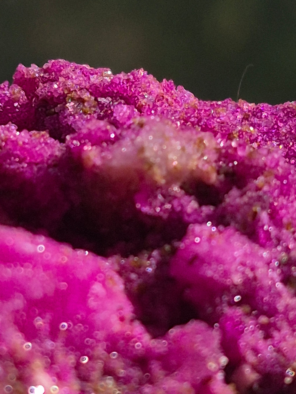 Raw Honeycomb Fairy Dust– Rough Red Corundum  ✨🧚‍♀️🔬