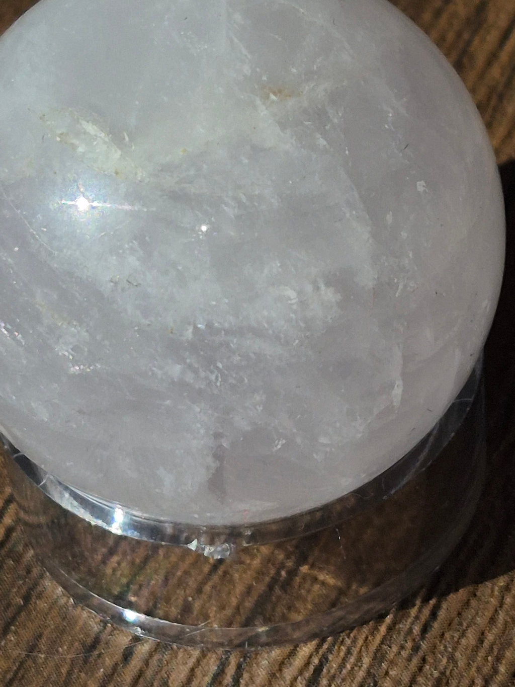 🌹 Rose Quartz Sphere [33mm]