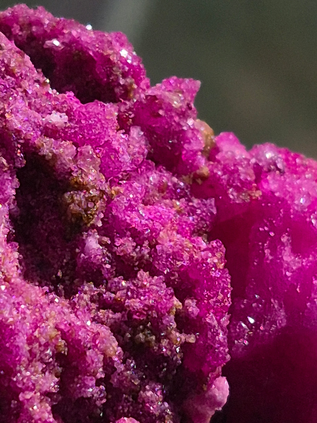 Raw Honeycomb Fairy Dust– Rough Red Corundum  ✨🧚‍♀️🔬