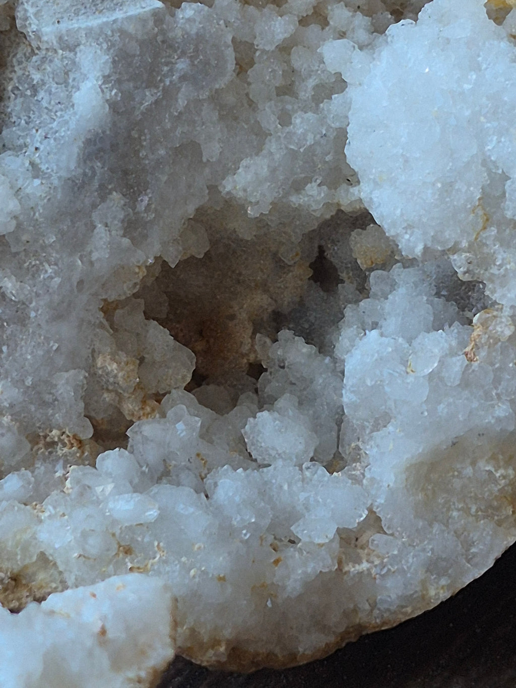 🤍White Quartz Geode-Whole✨Specimen No.007
