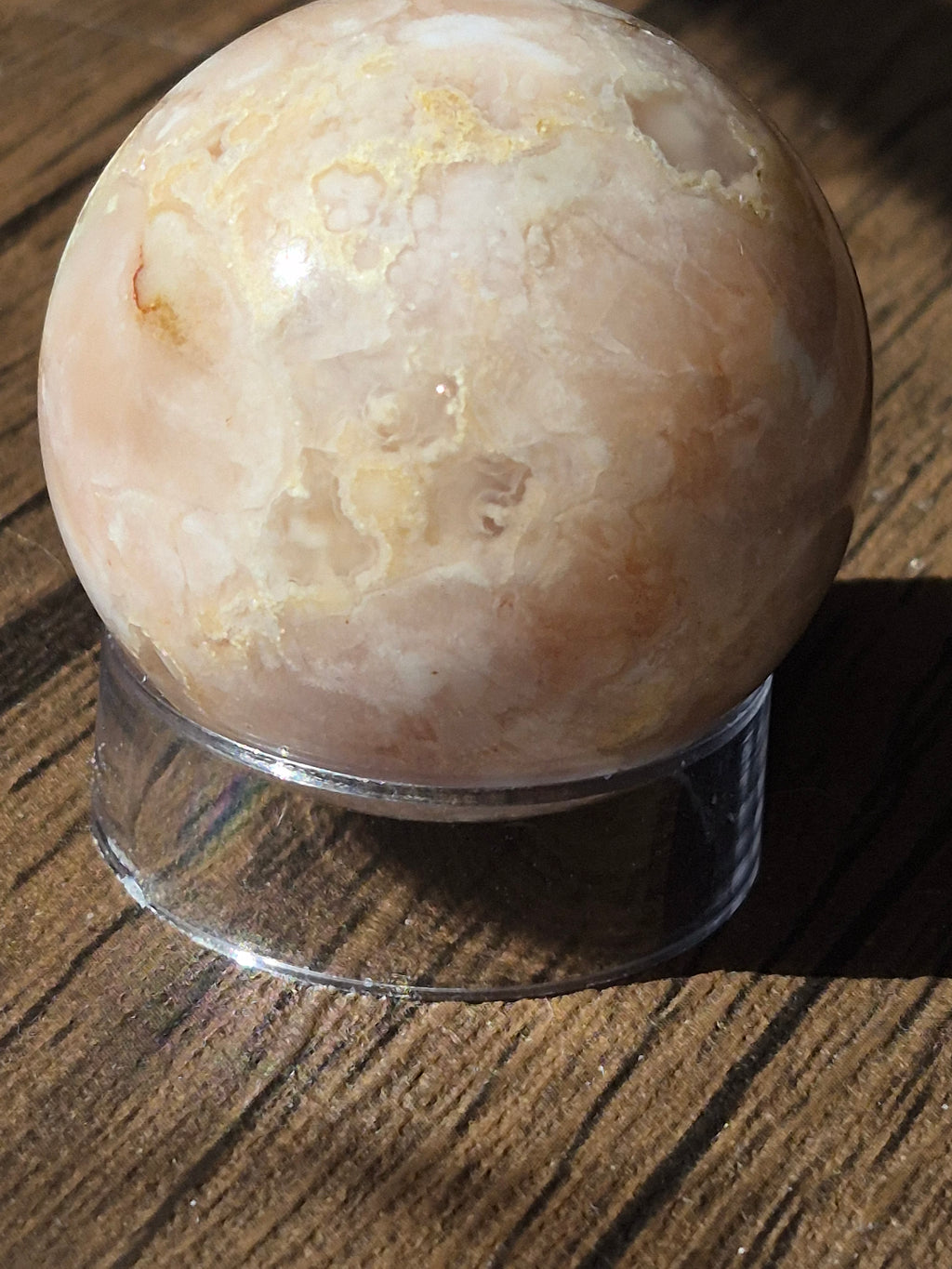 🌸 ✨️ Druzy Flower Agate Sphere [35mm]
