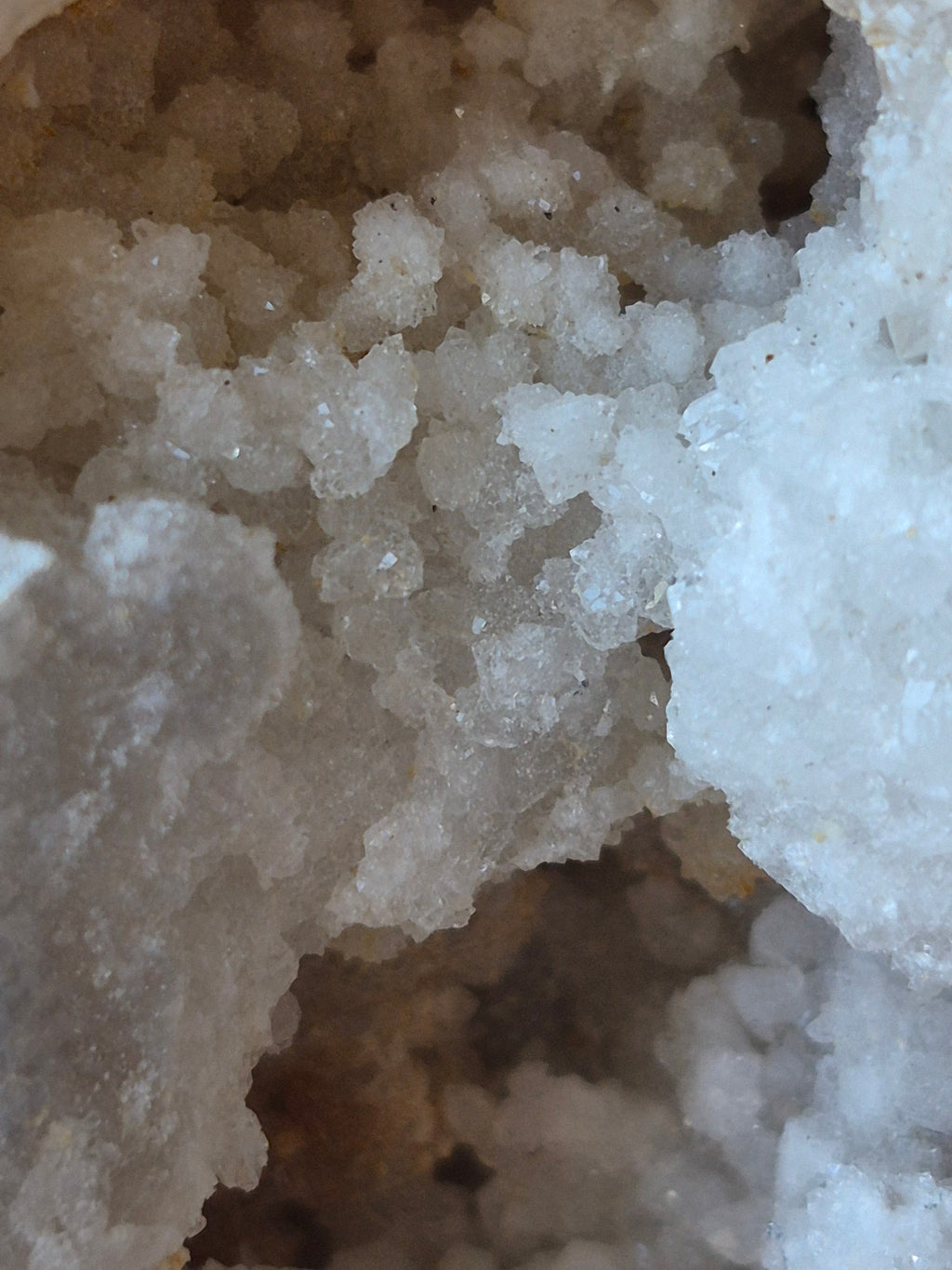🤍White Quartz Geode-Whole✨Specimen No.007