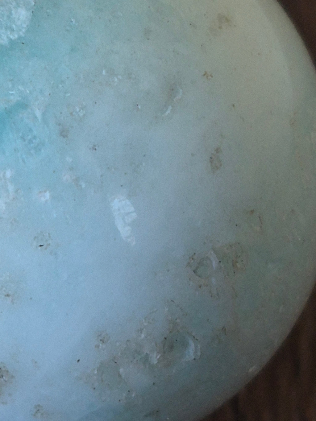 Caribbean Calcite Calming Sphere 🔵🧘‍♀️