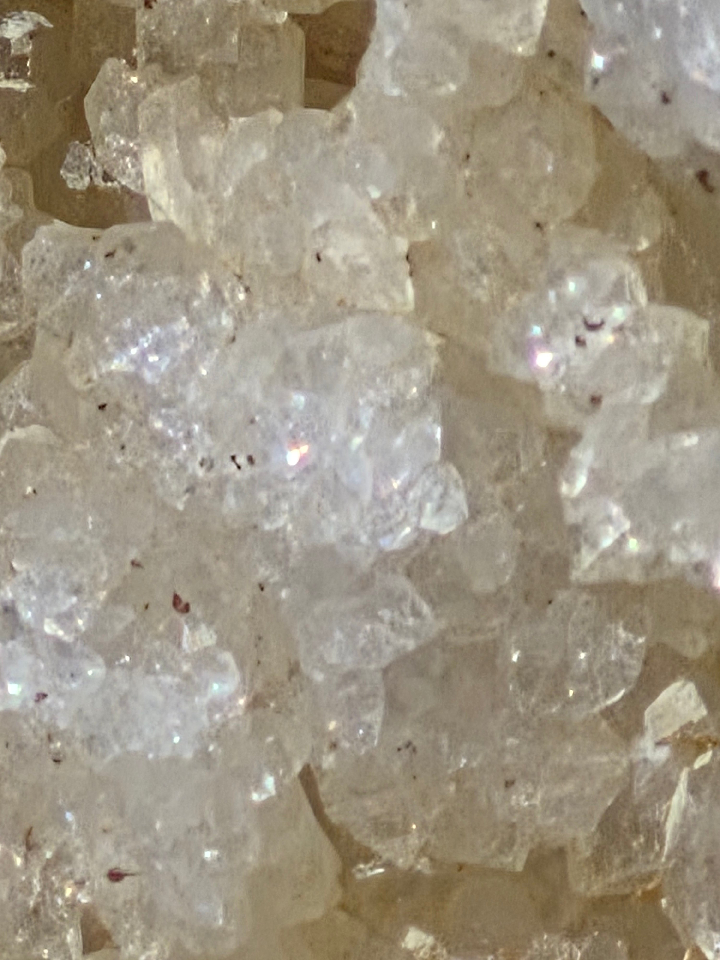 🤍White Quartz Geode- Half ✨Specimen No. 003