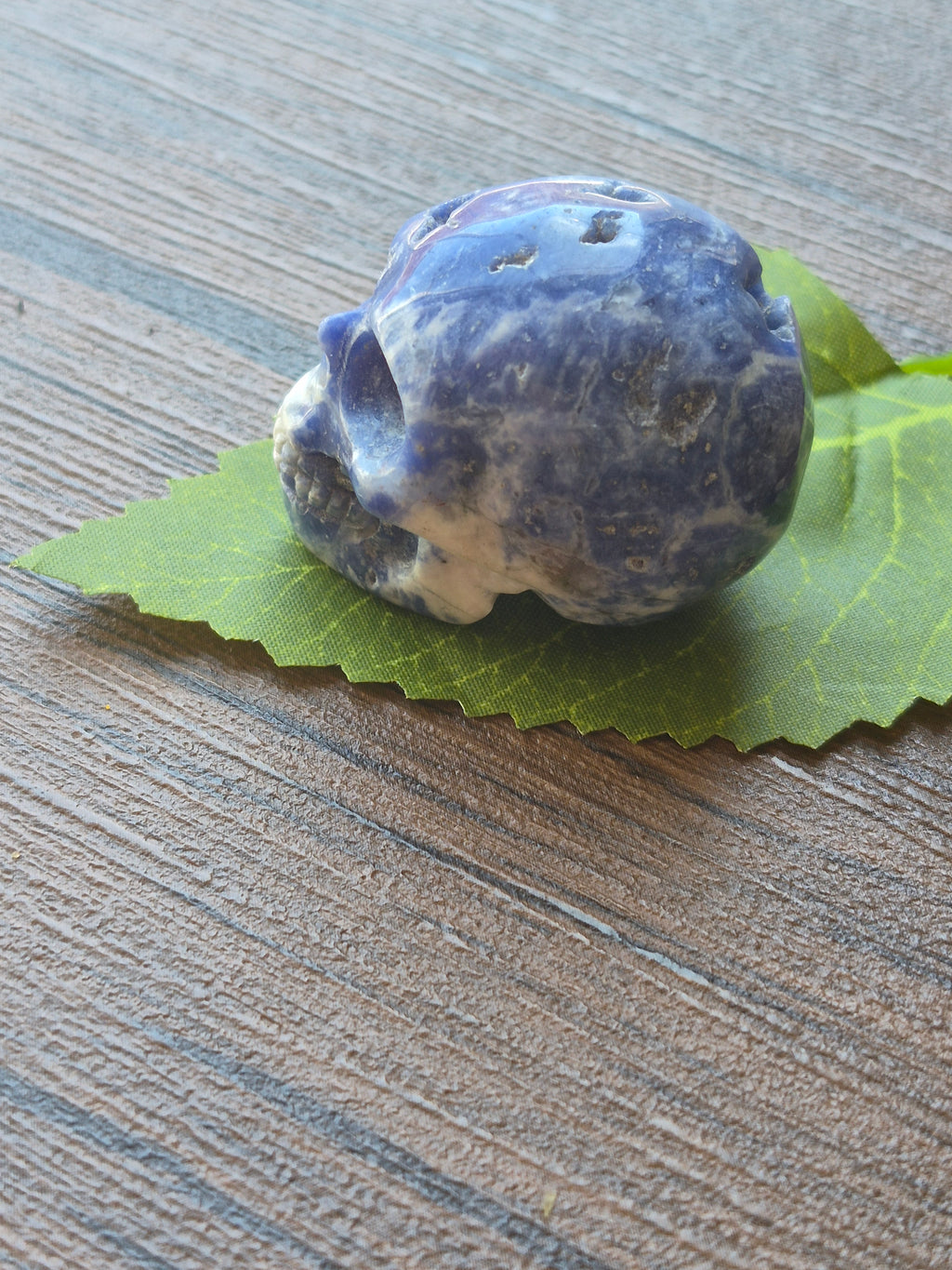 Sodalite Deep Intuition Skull 💀💙