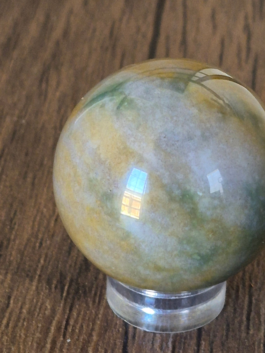 Sea-Green Ocean Jasper Sphere 🐚
