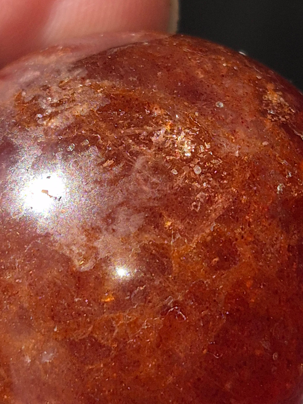☀️ Natural Sunstone Sphere [33mm]