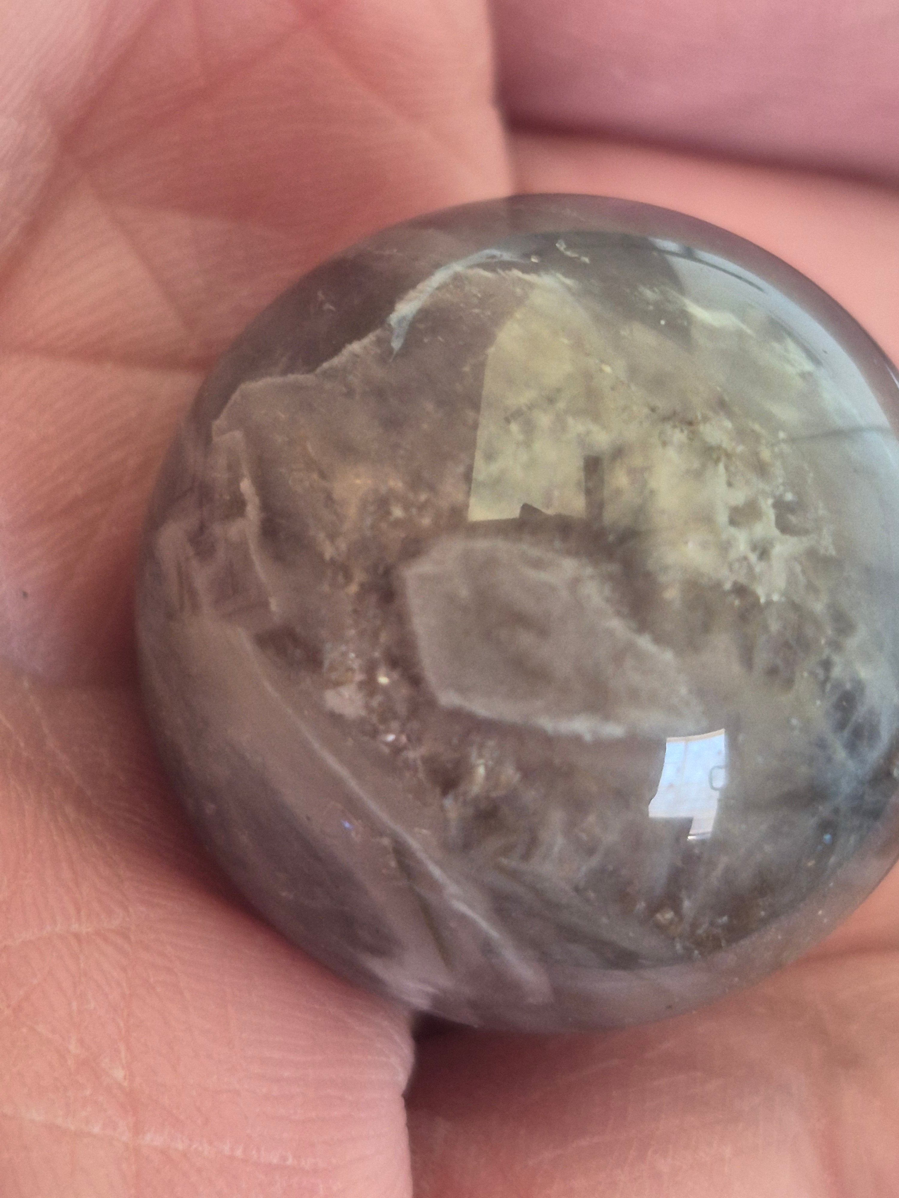 Mini Smoky Amethyst Clouds Sphere ☁️🔮