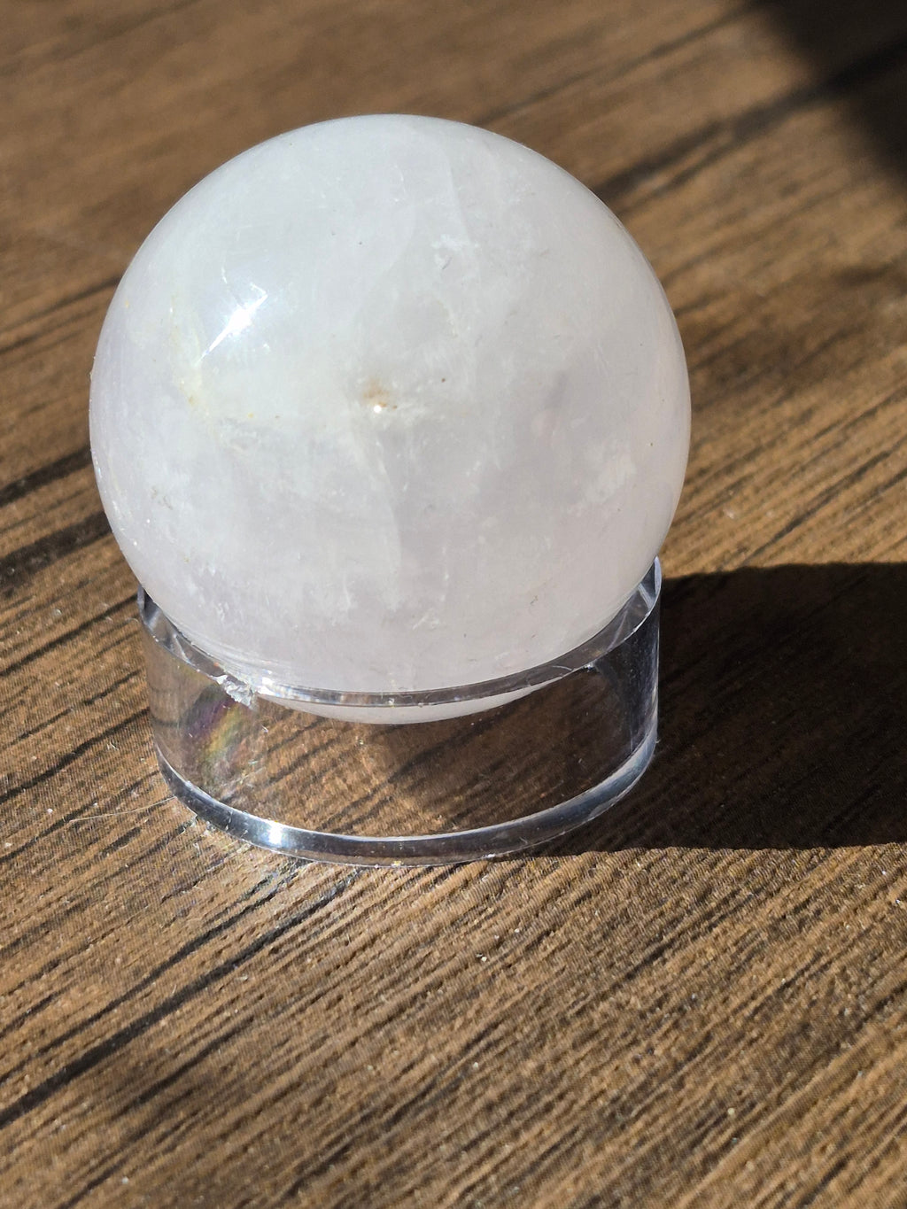 🌹 Rose Quartz Sphere [33mm]