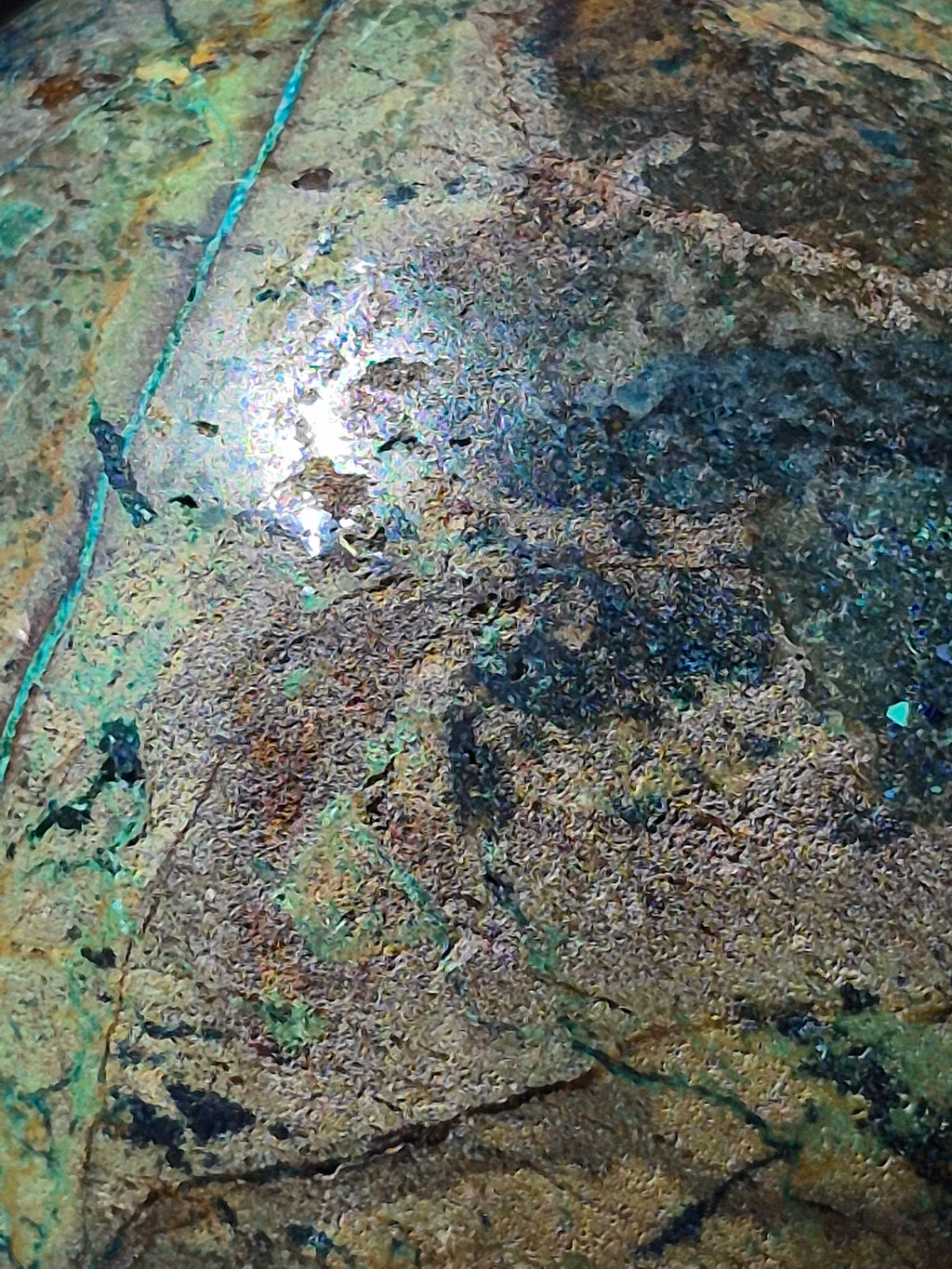 🌌 🌿 Azurite Malachite Sphere [65 mm]
