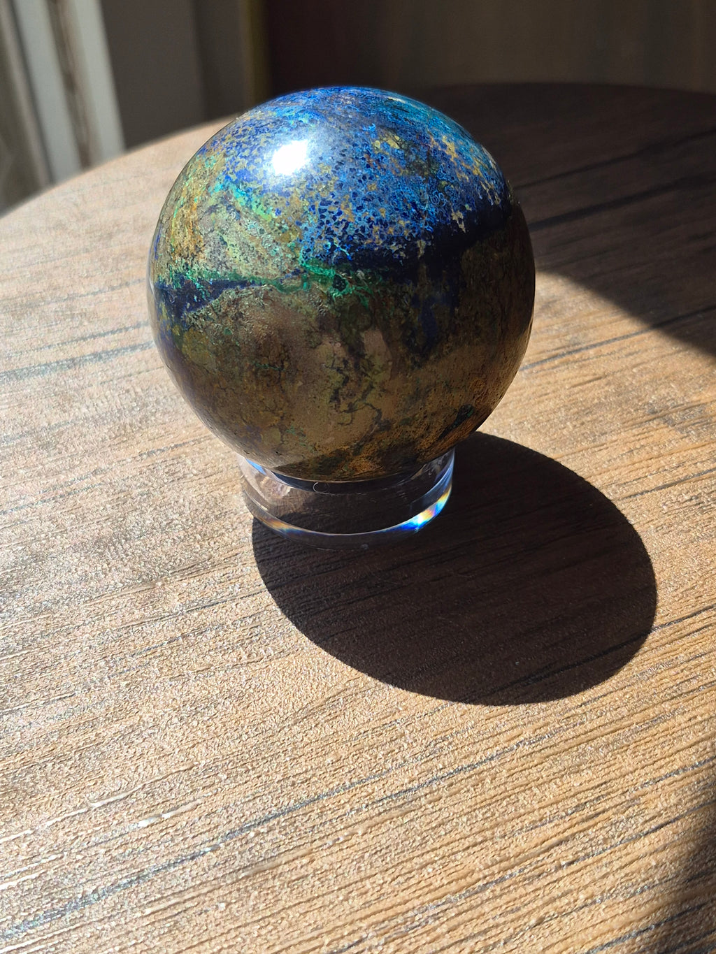 🌌 🌿 Azurite Malachite Sphere [65 mm]