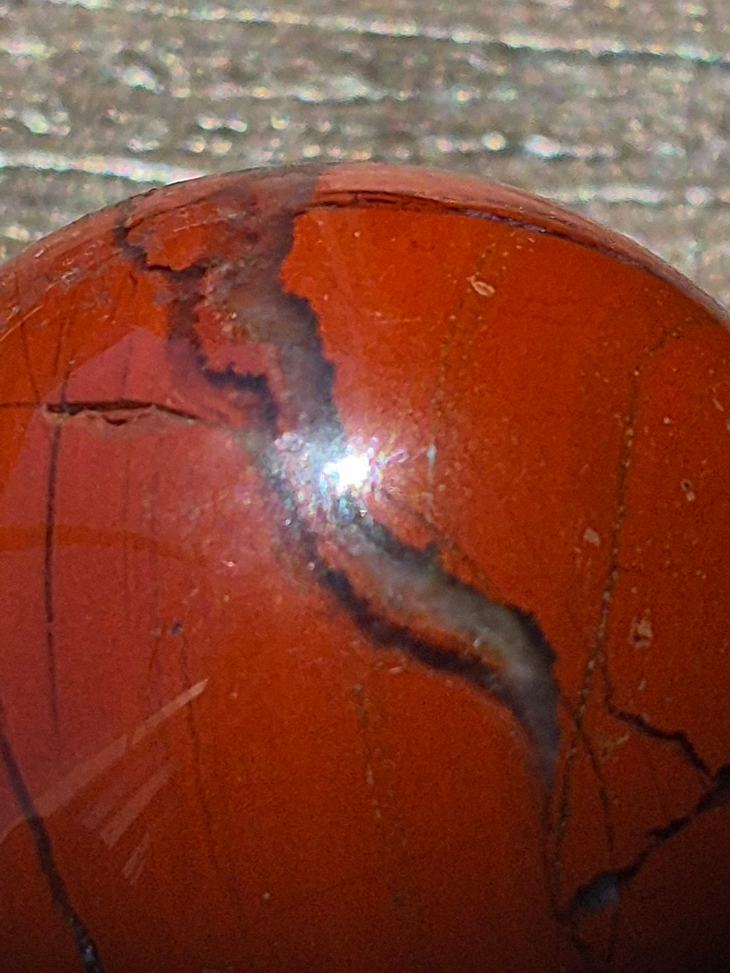 Red Jasper Anchoring Sphere ⚓️🔴