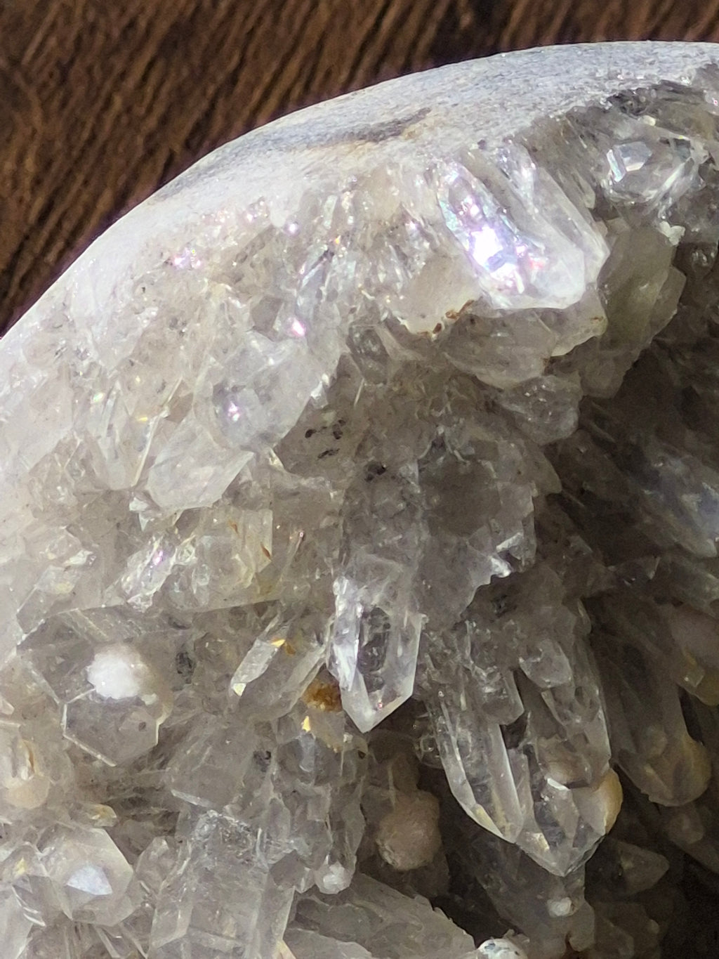 🤍 Frozen Quartz Cluster Skull ⭐