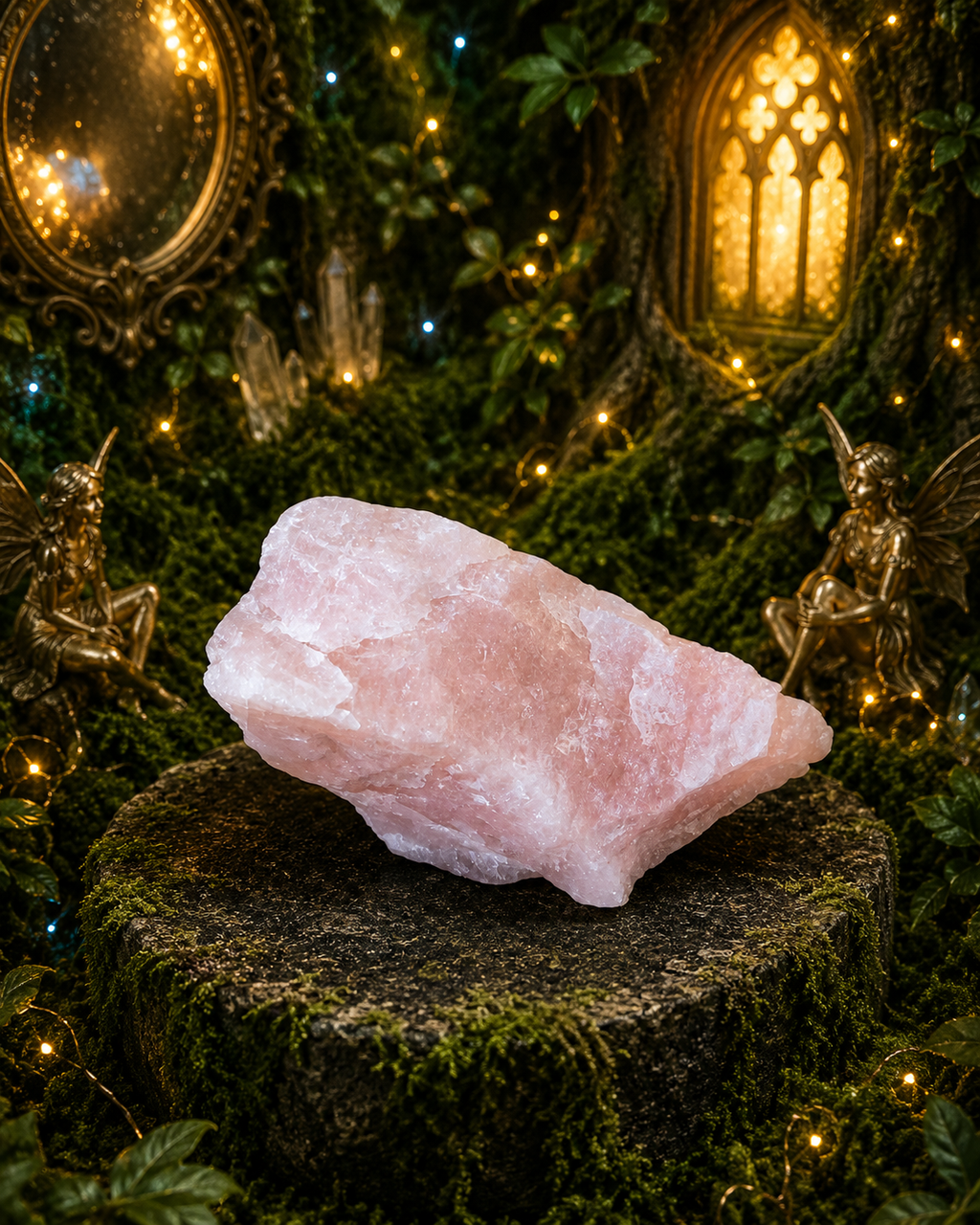💕 Fairy Heart Rose Quartz Treasures 💕