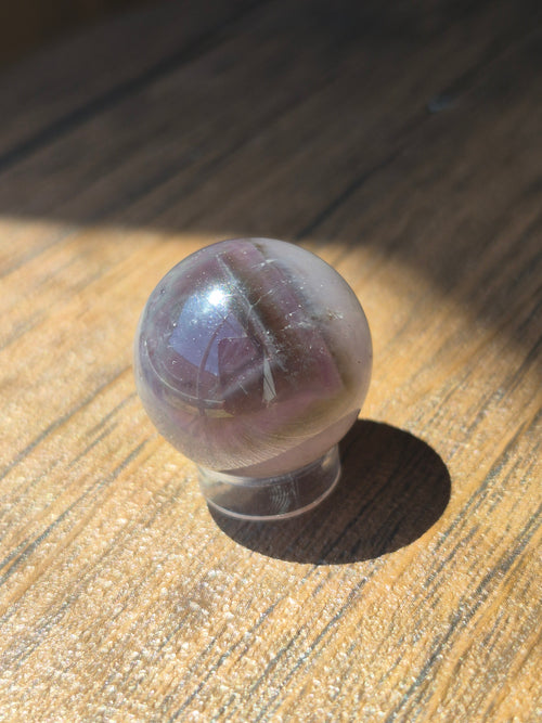 Mini Smoky Amethyst Clouds Sphere ☁️🔮