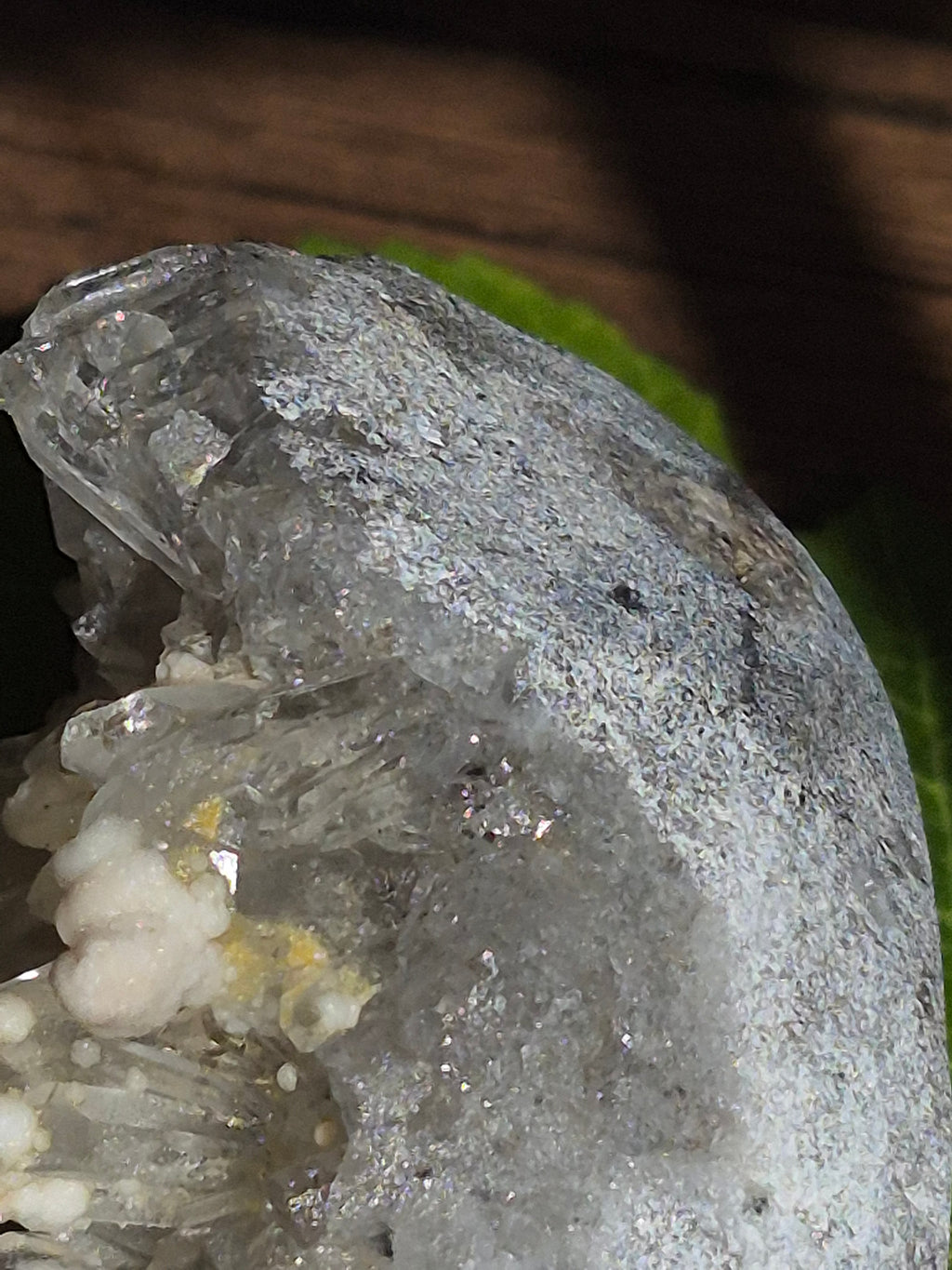 🤍 Frozen Quartz Cluster Skull ⭐