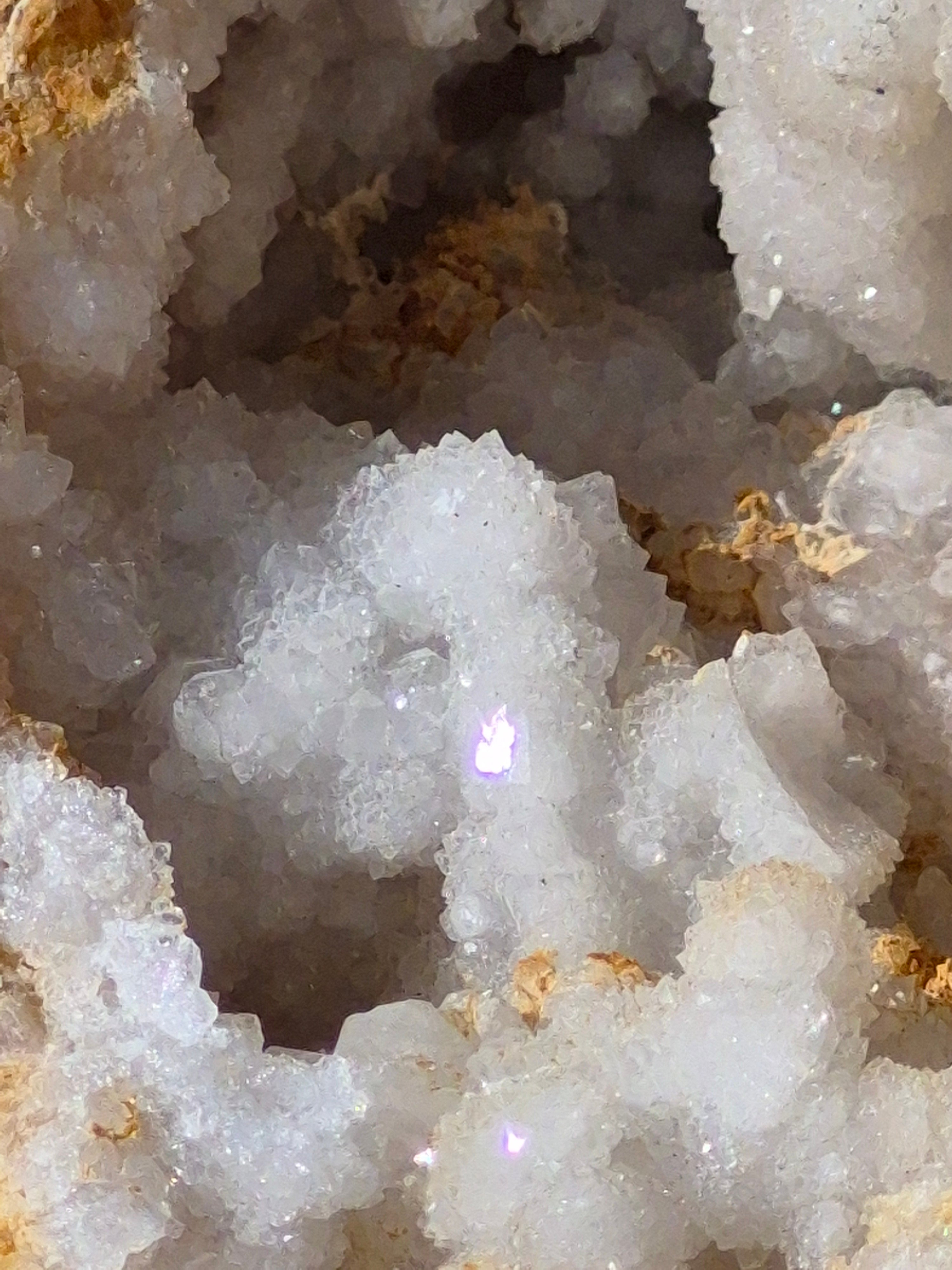 🤍White Quartz Geode- Whole ✨️ Specimen No.001