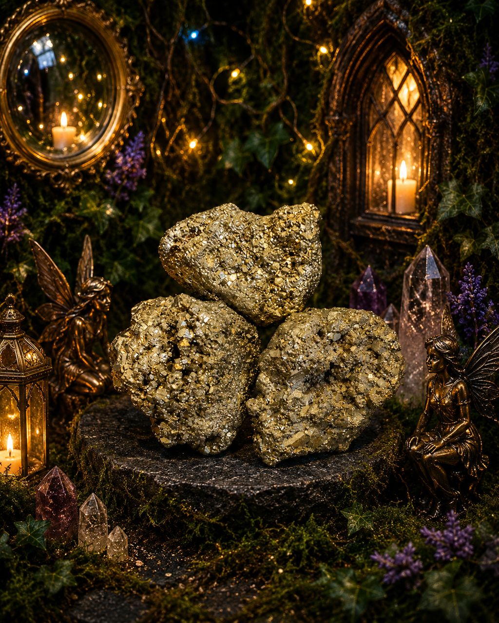 🧚✨ Fairy Hoard Raw Pyrite Chunks ✨💰