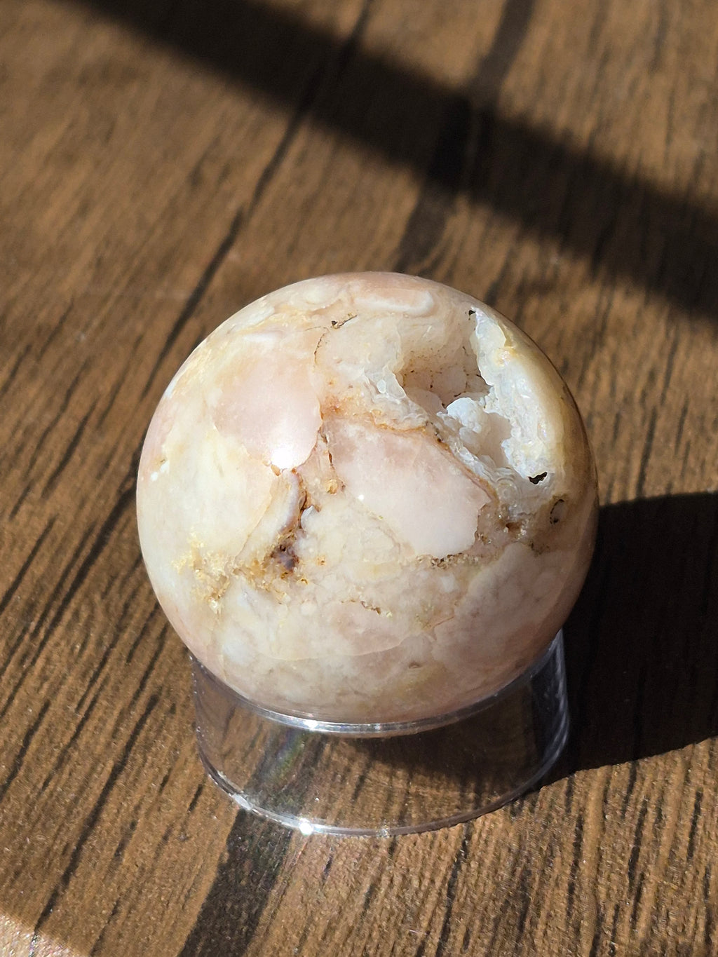 🌸 ✨️ Druzy Flower Agate Sphere [35mm]