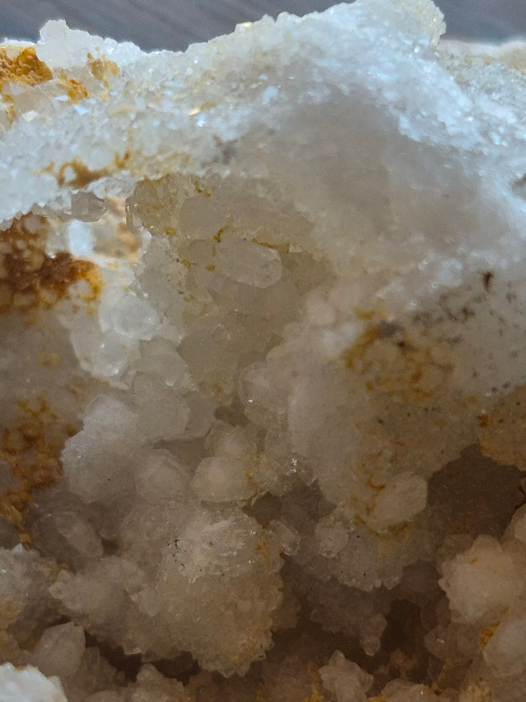 🤍White Quartz Geode-Whole✨Specimen No.007