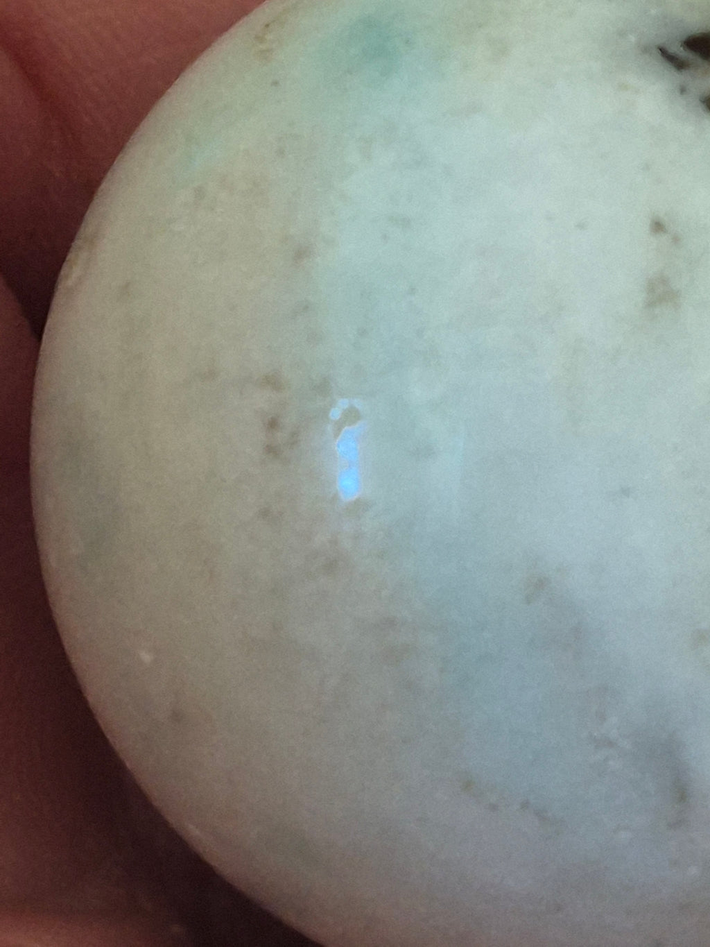 Caribbean Calcite Calming Sphere 🔵🧘‍♀️