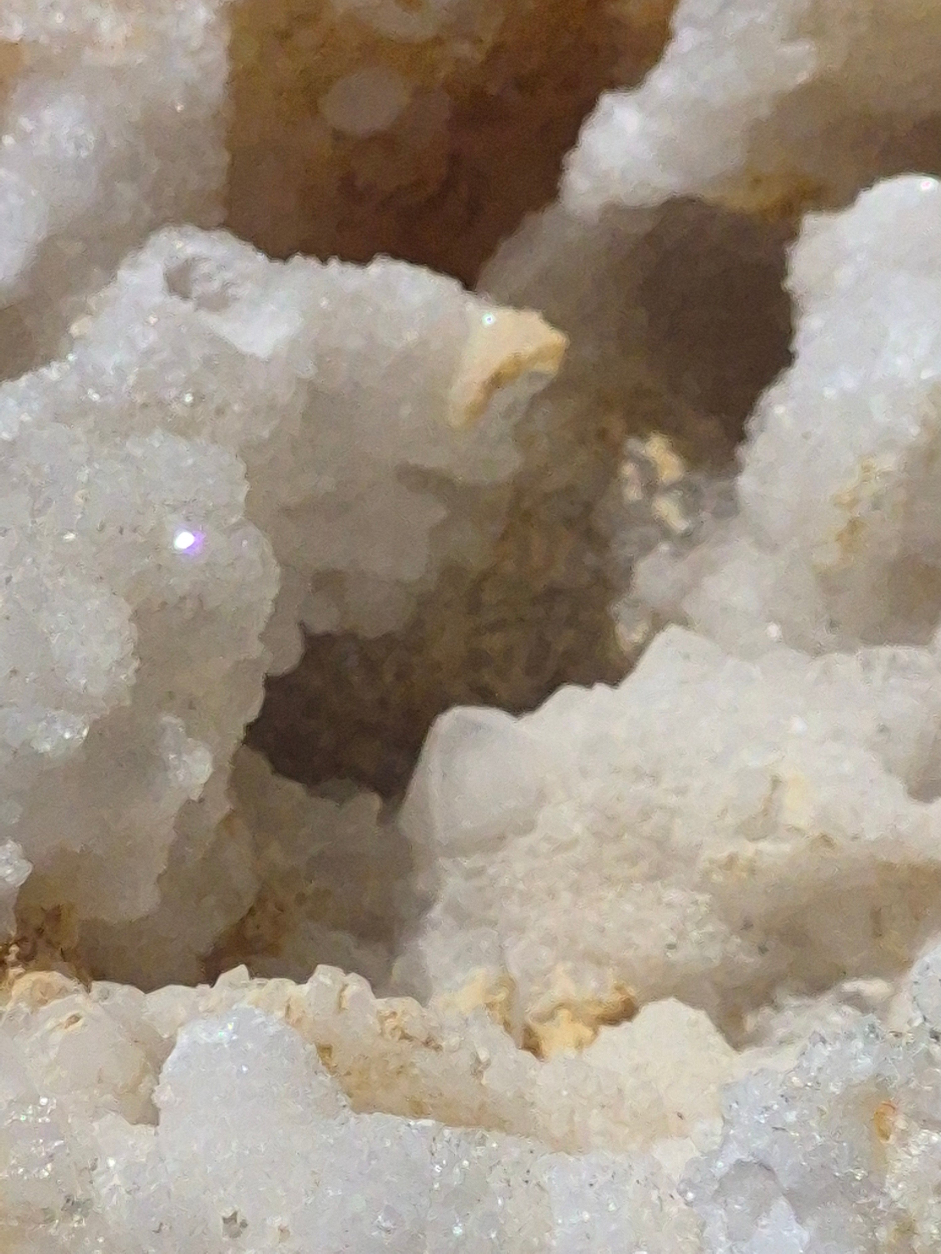 🤍White Quartz Geode- Whole ✨Specimen No. 005
