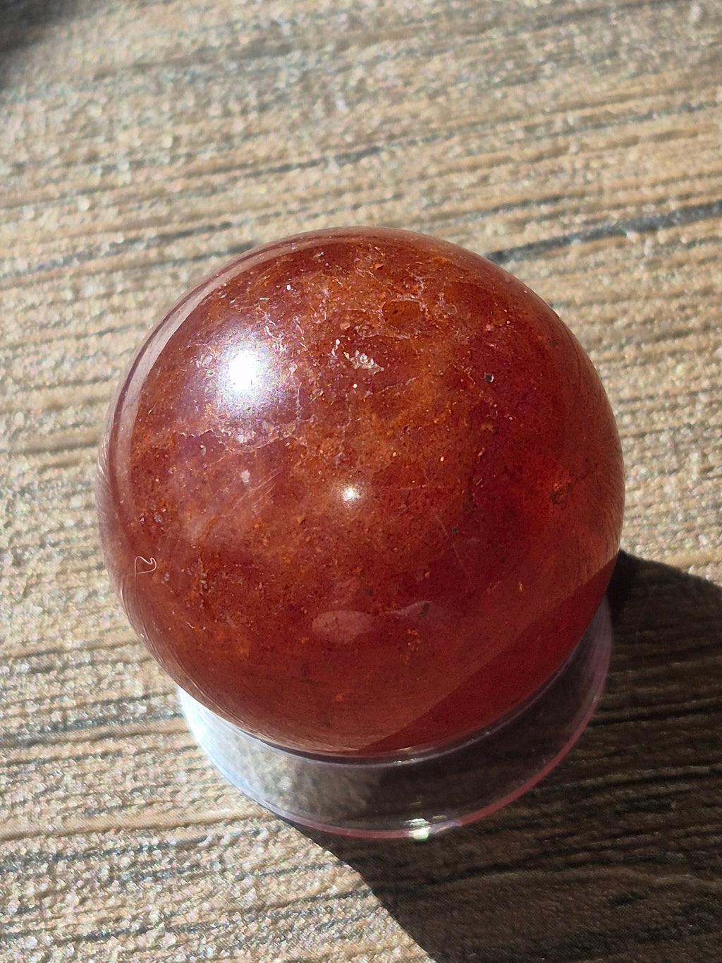 ☀️ Natural Sunstone Sphere [33mm]