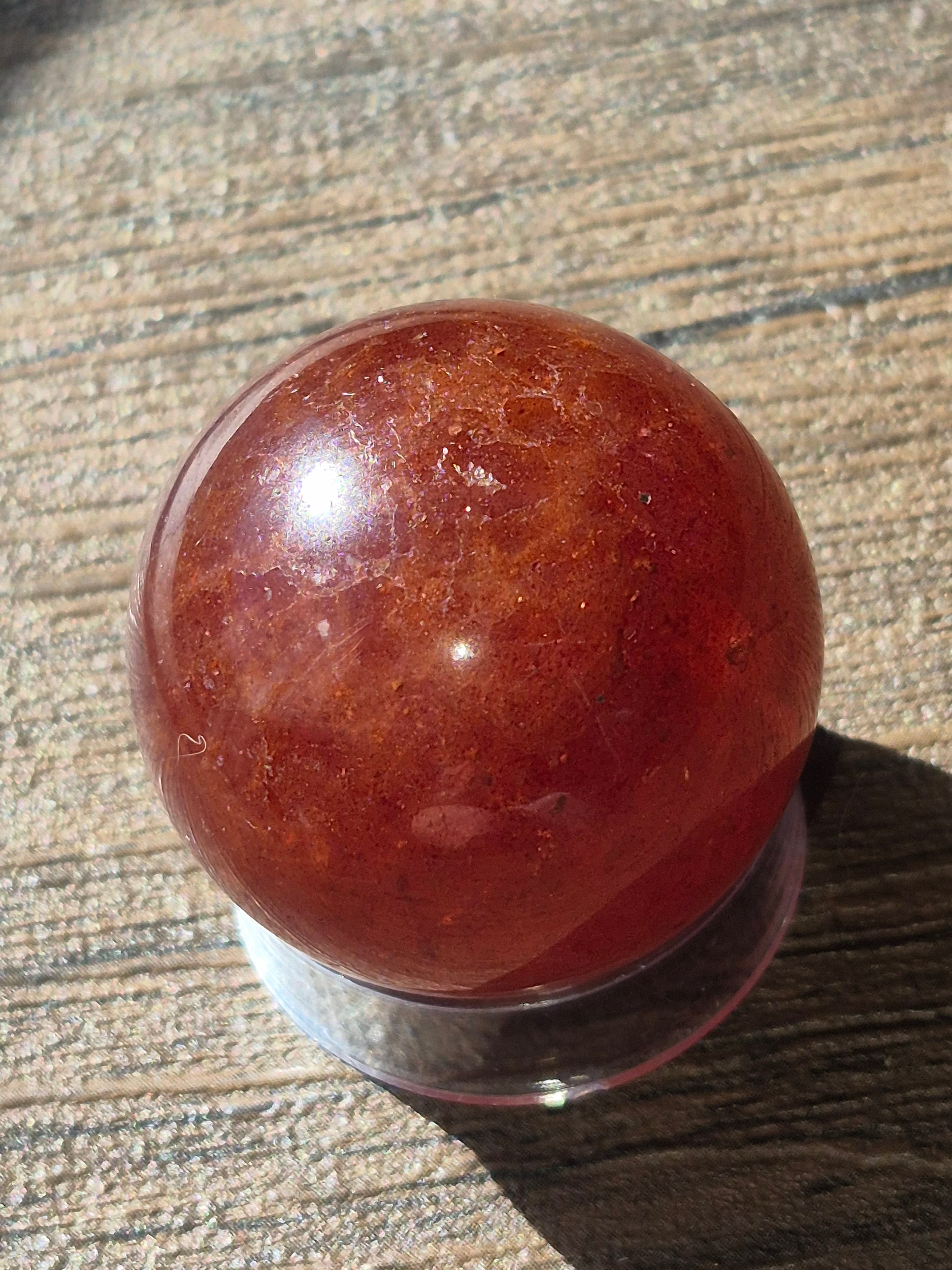 ☀️ Natural Sunstone Sphere [33mm]