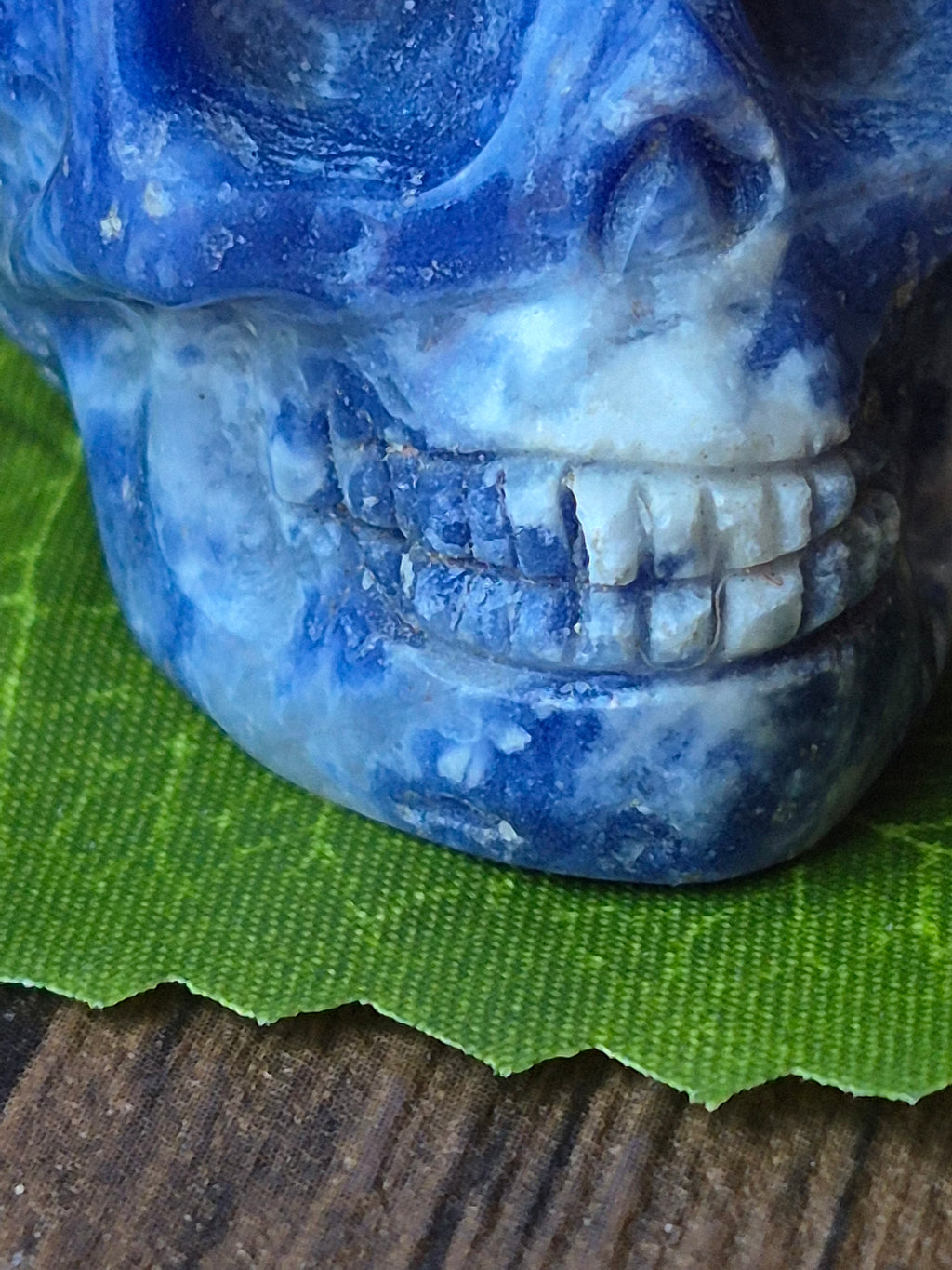 Sodalite Deep Intuition Skull 💀💙