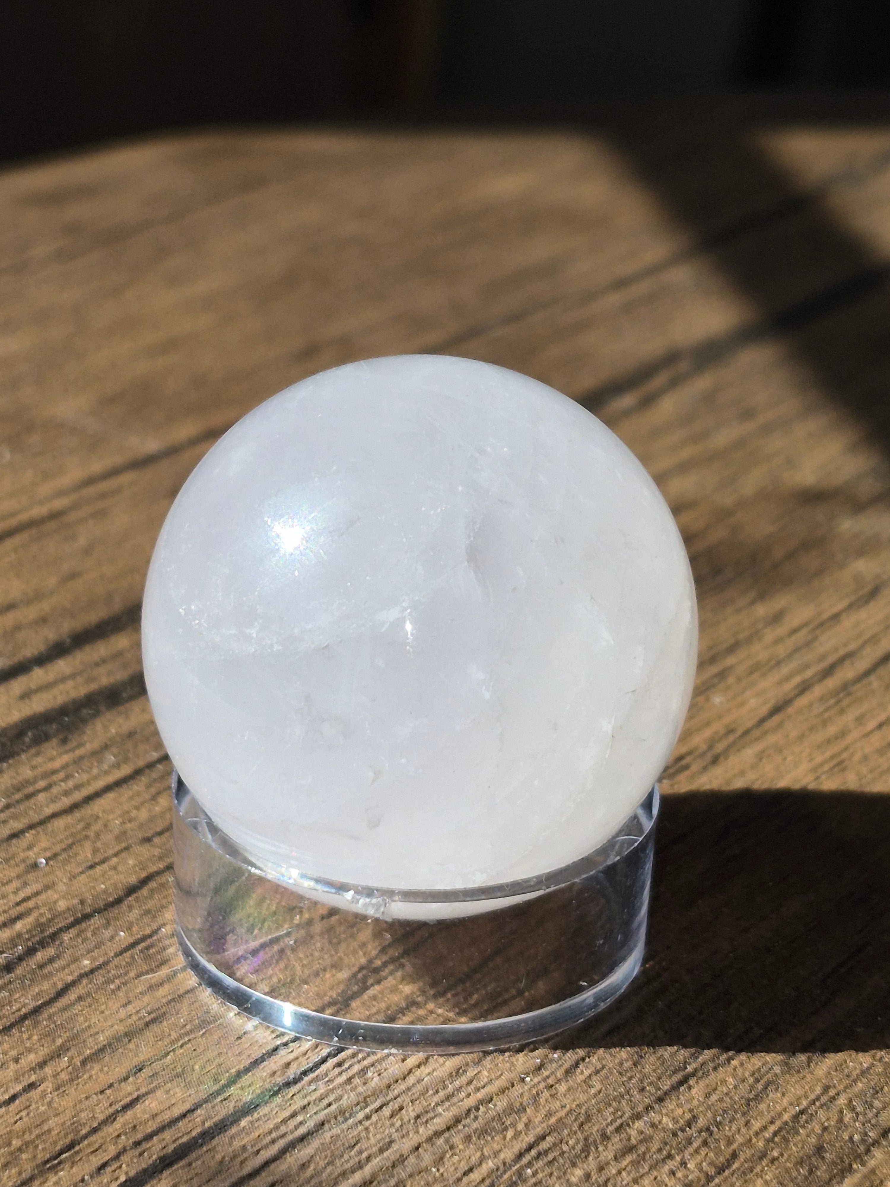 🌹 Rose Quartz Sphere [33mm]