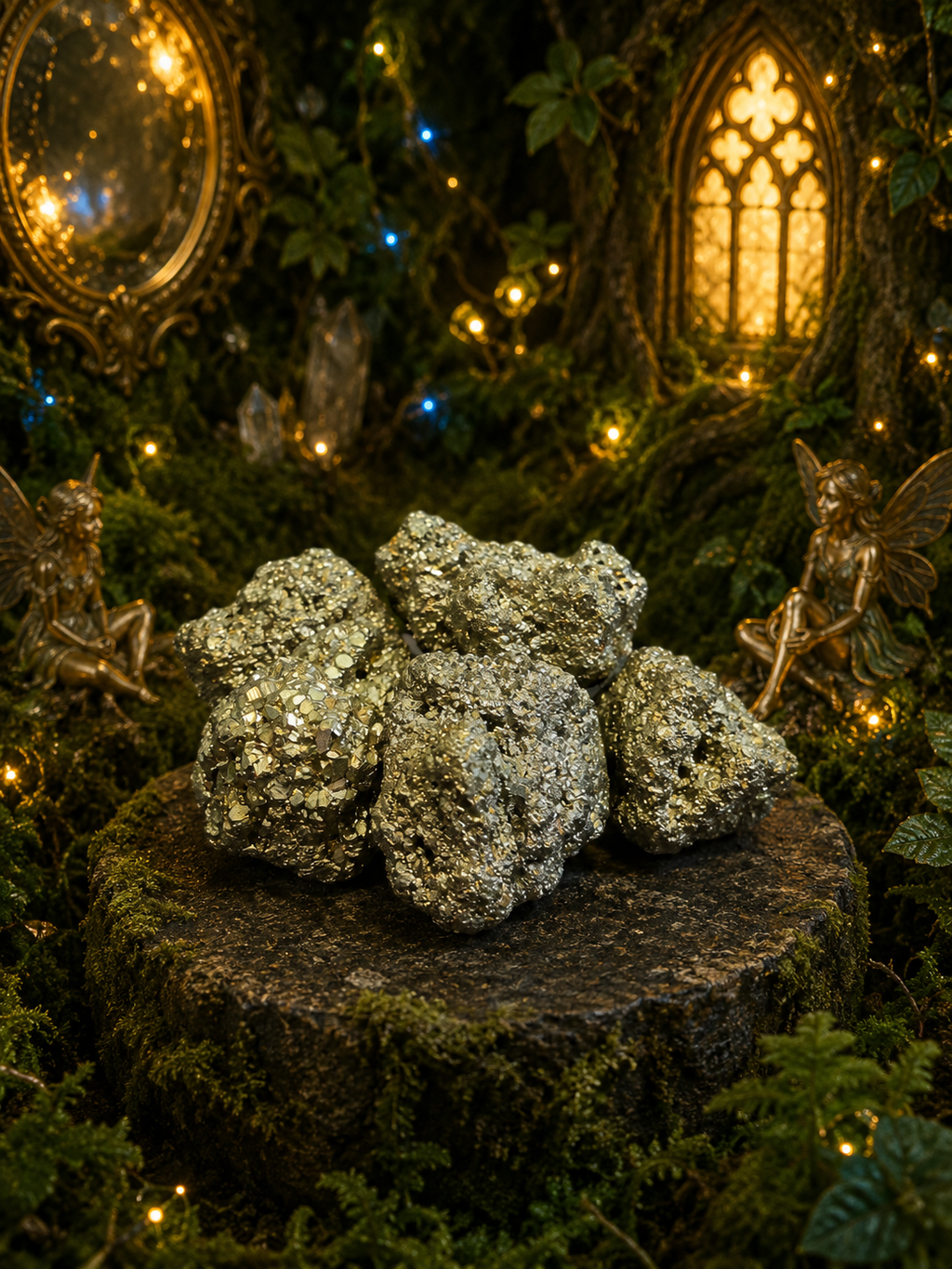 ✨ Fairy Pocket Gold Pyrite Chunks ✨