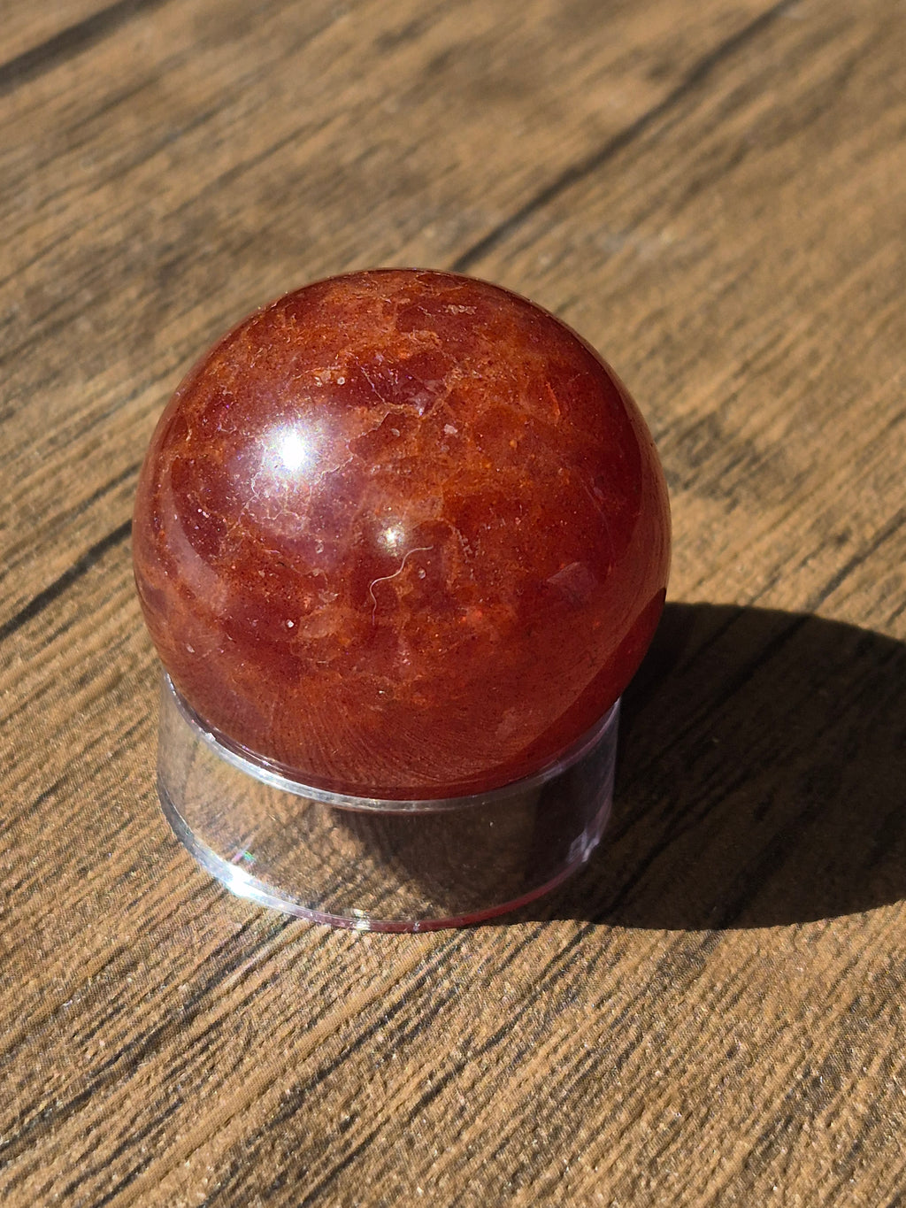 ☀️ Natural Sunstone Sphere [33mm]