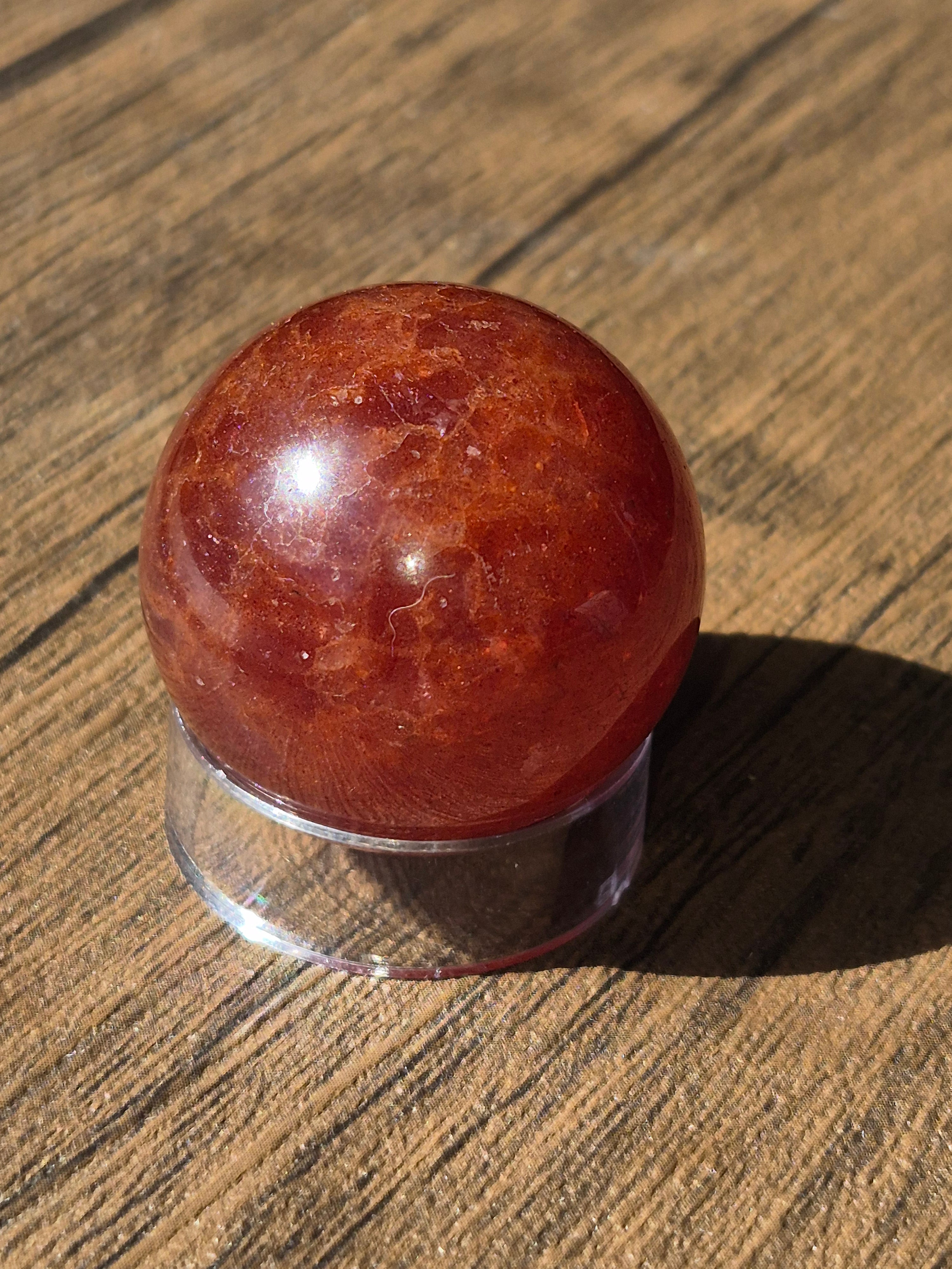 ☀️ Natural Sunstone Sphere [33mm]