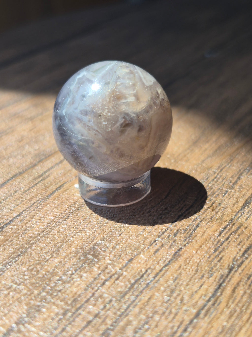 Mini Smoky Amethyst Clouds Sphere ☁️🔮